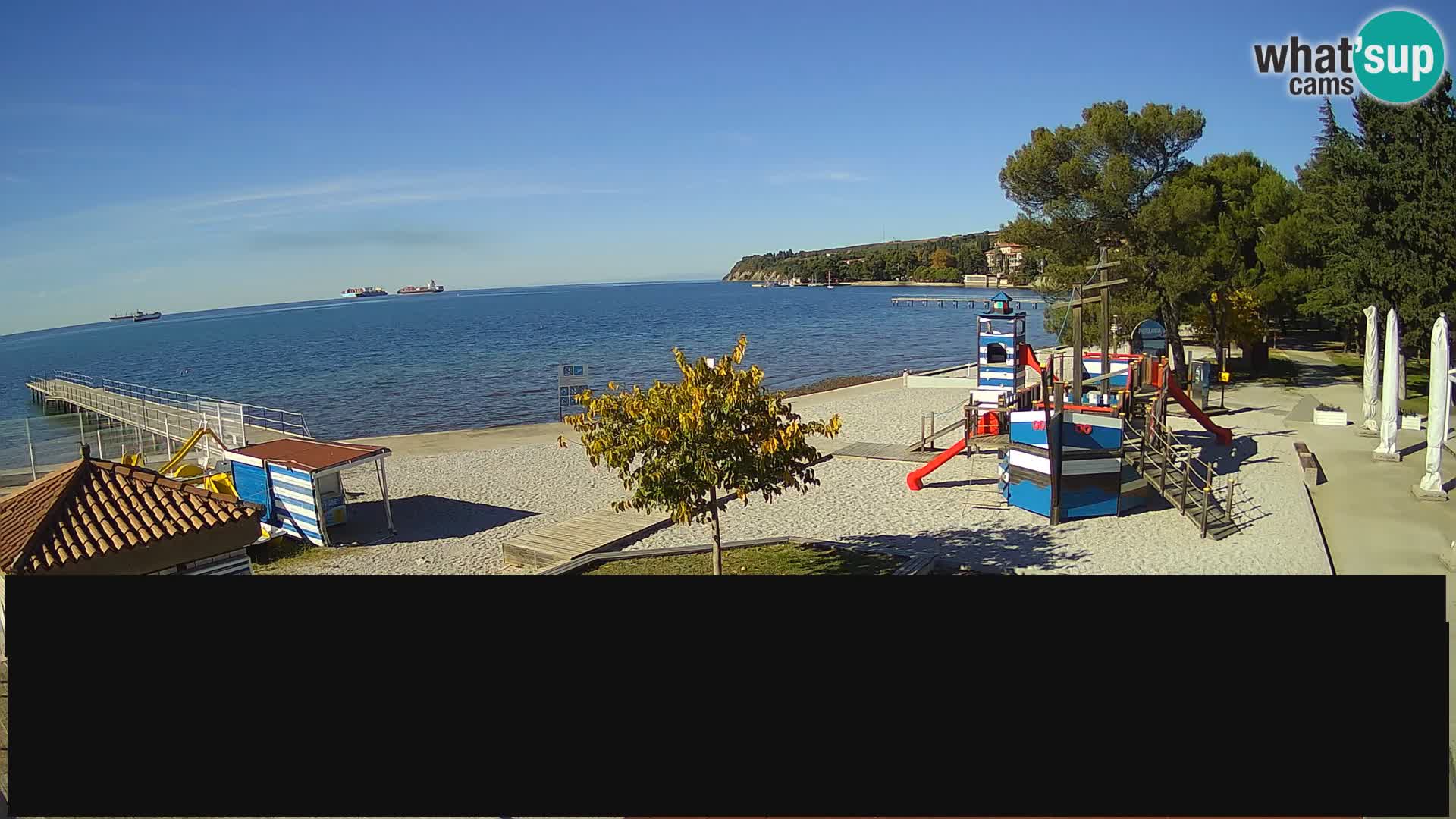 Webcam en direct Ankaran – Adria Ankaran Hotel & Resort – Slovénie