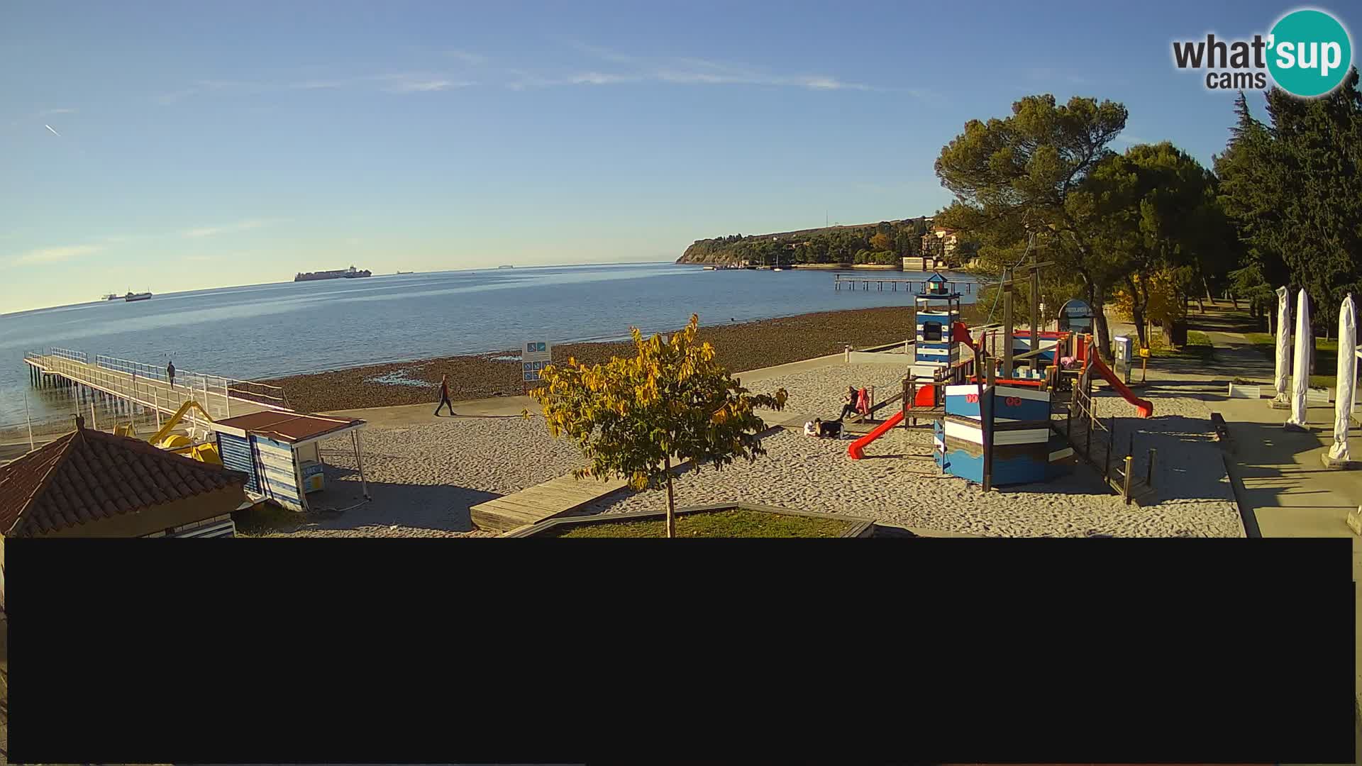 Web kamera uživo Ankaran – Adria Ankaran Hotel & Resort – Slovenija