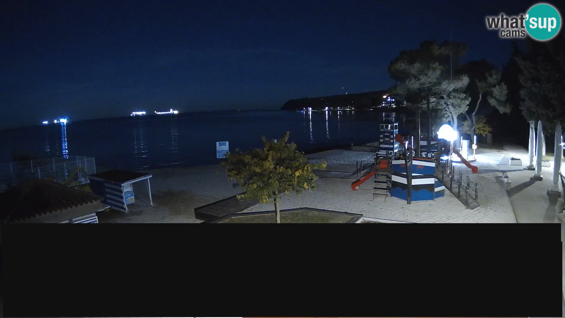 Web kamera uživo Ankaran – Adria Ankaran Hotel & Resort – Slovenija