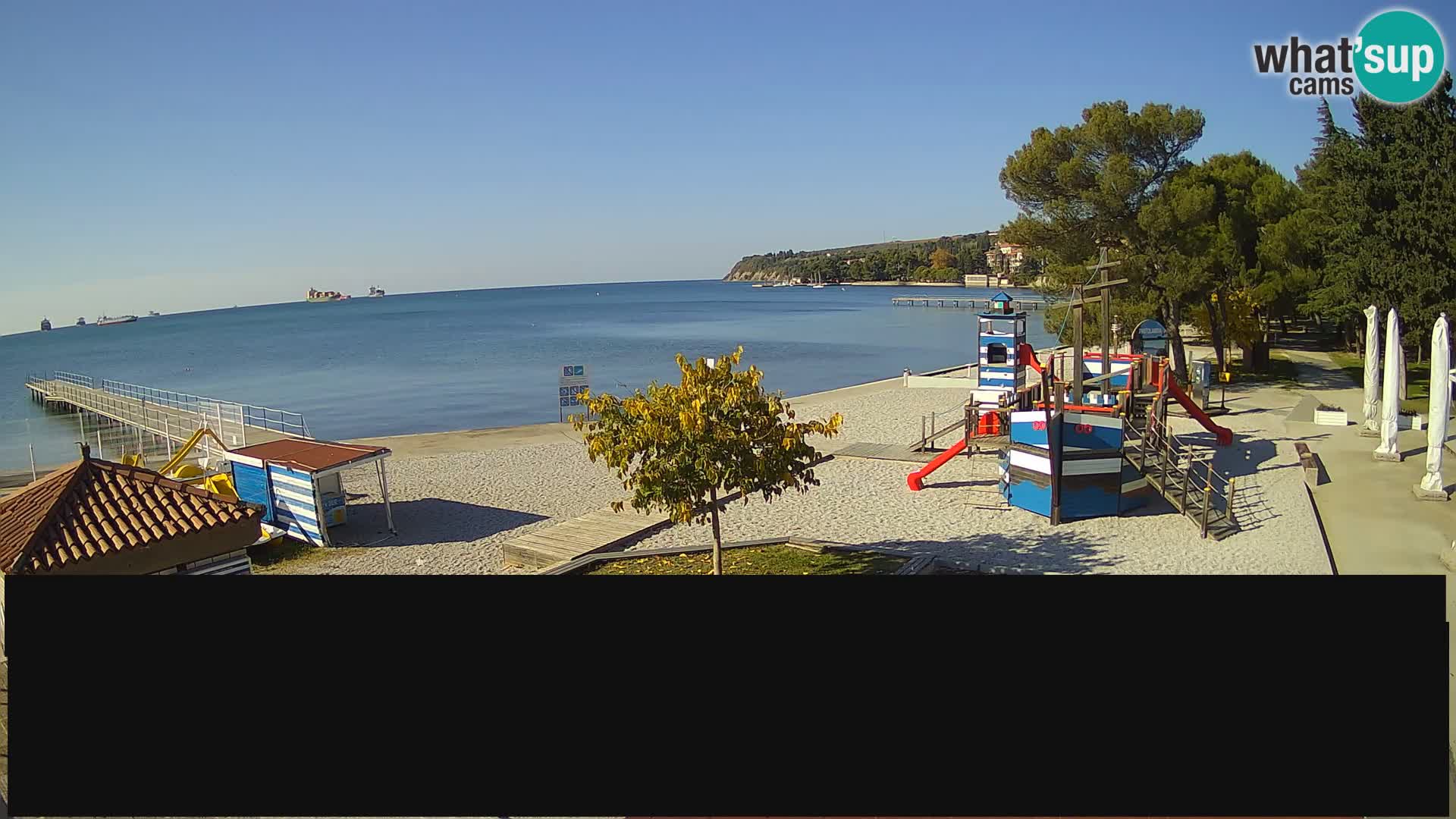 Live webcam Ankarano – Adria Ankaran Hotel & Resort – Slovenia