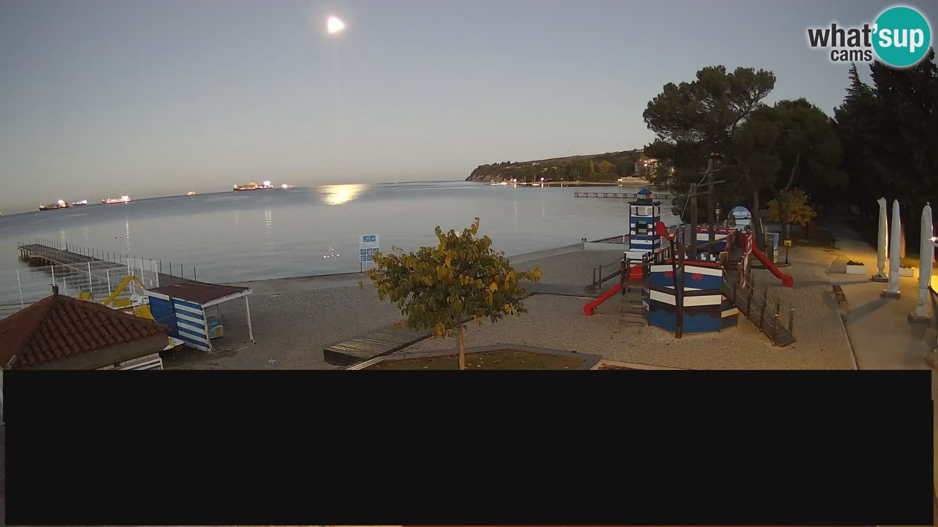 Web kamera uživo Ankaran – Adria Ankaran Hotel & Resort – Slovenija