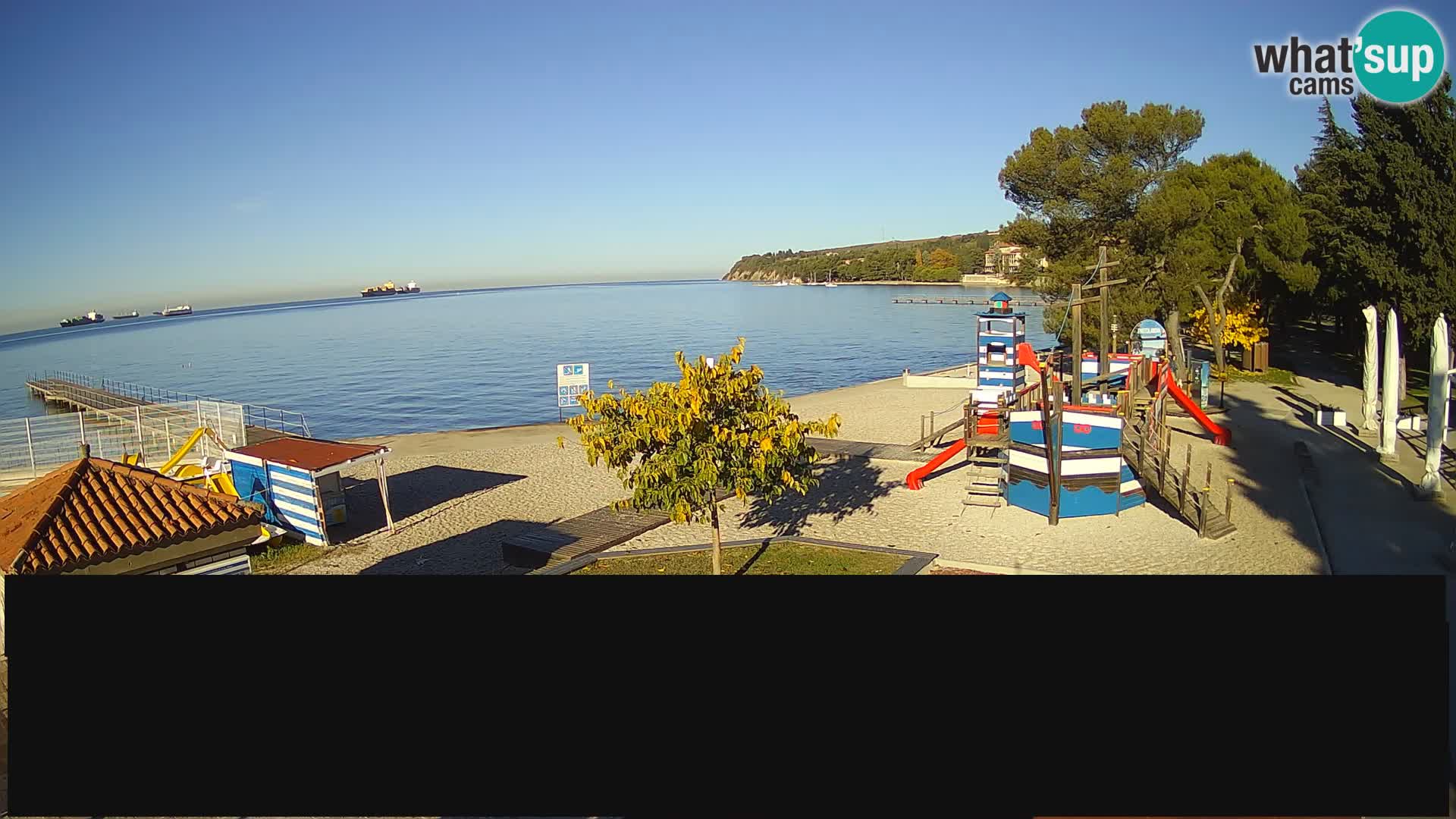 Live webcam Ankaran – Adria Ankaran Hotel & Resort – Slovenia