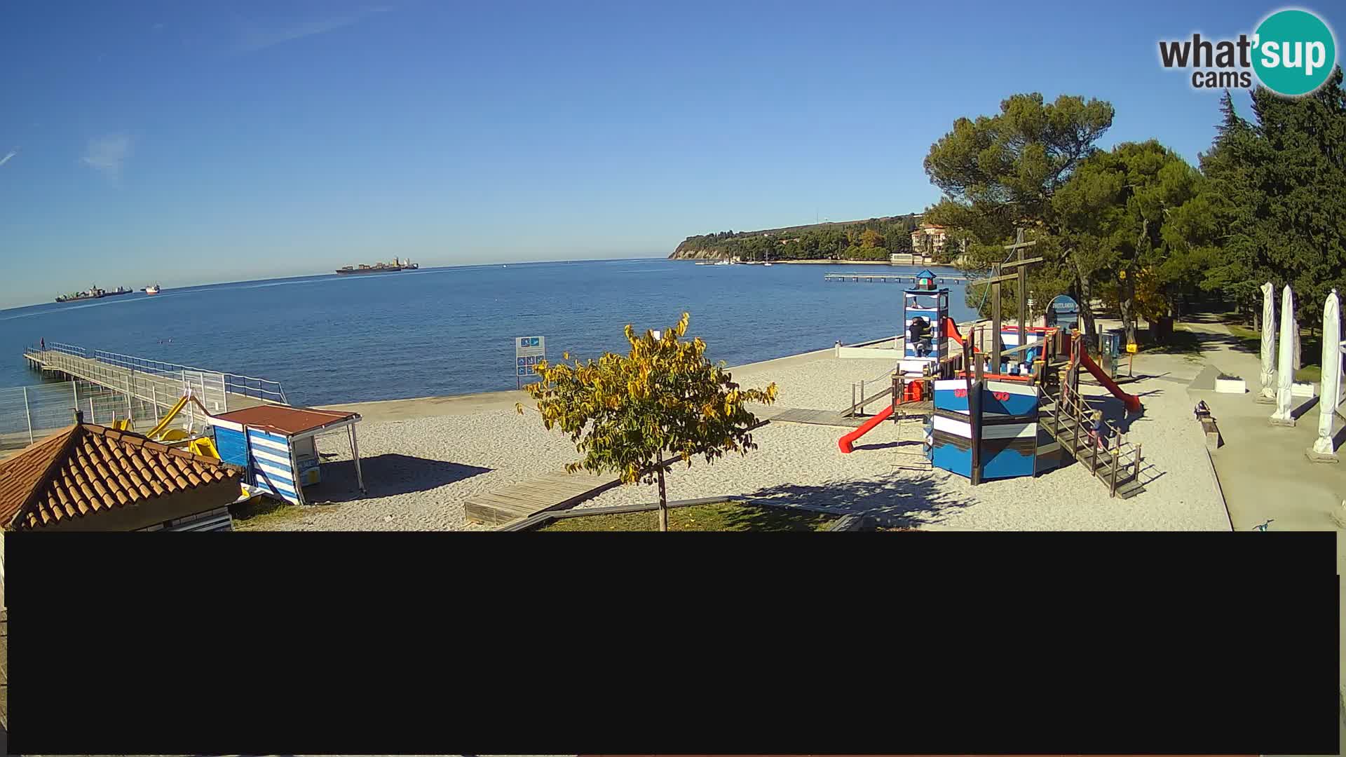 Web kamera uživo Ankaran – Adria Ankaran Hotel & Resort – Slovenija