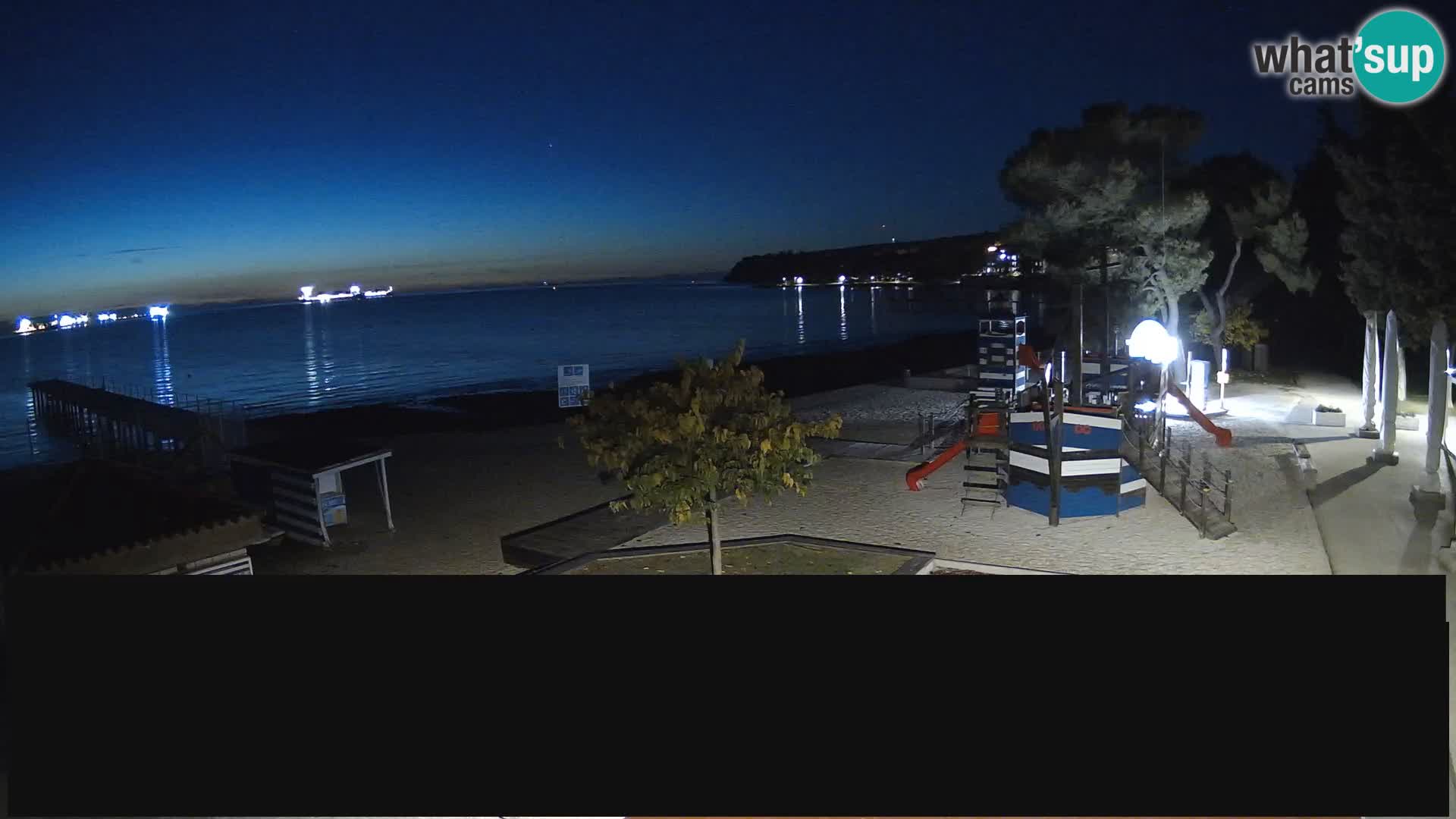 Live webcam Ankaran – Adria Ankaran Hotel & Resort – Slovenia