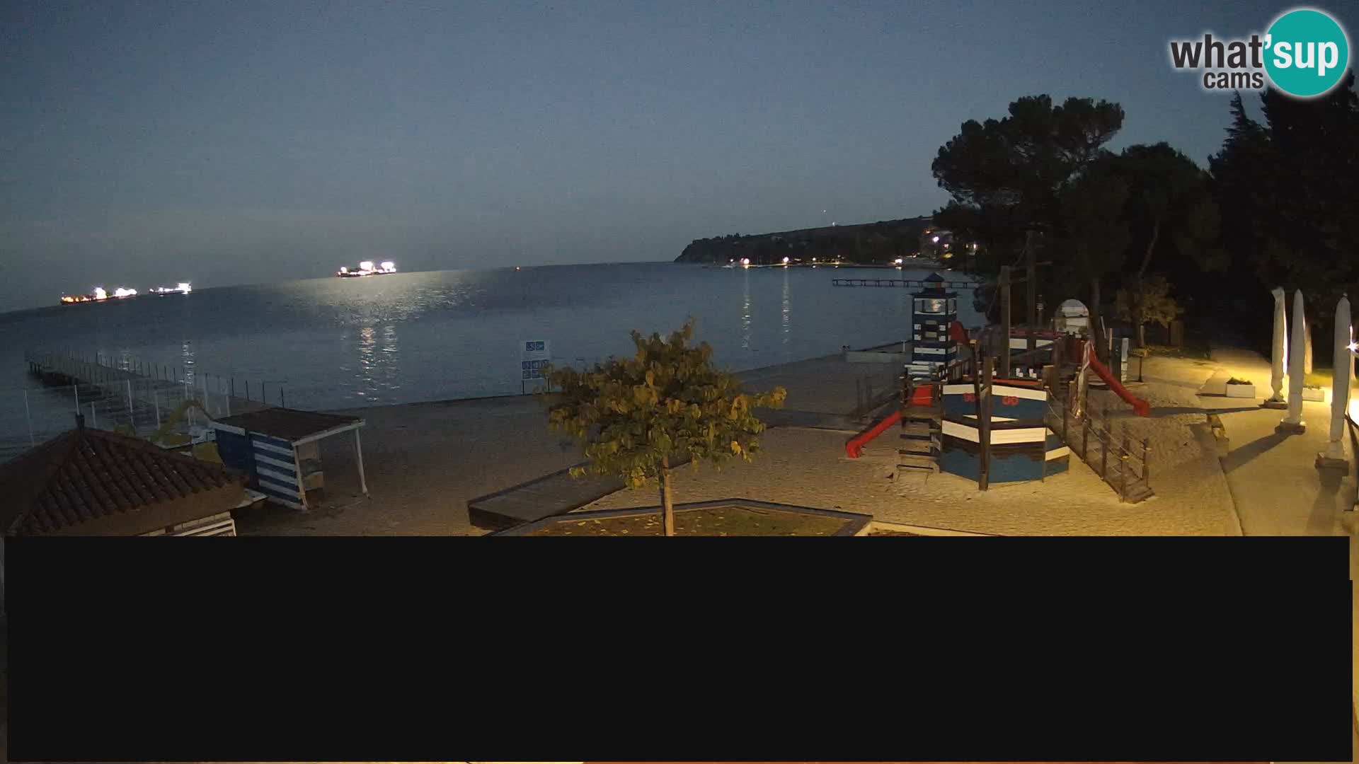 Webcam en direct Ankaran – Adria Ankaran Hotel & Resort – Slovénie