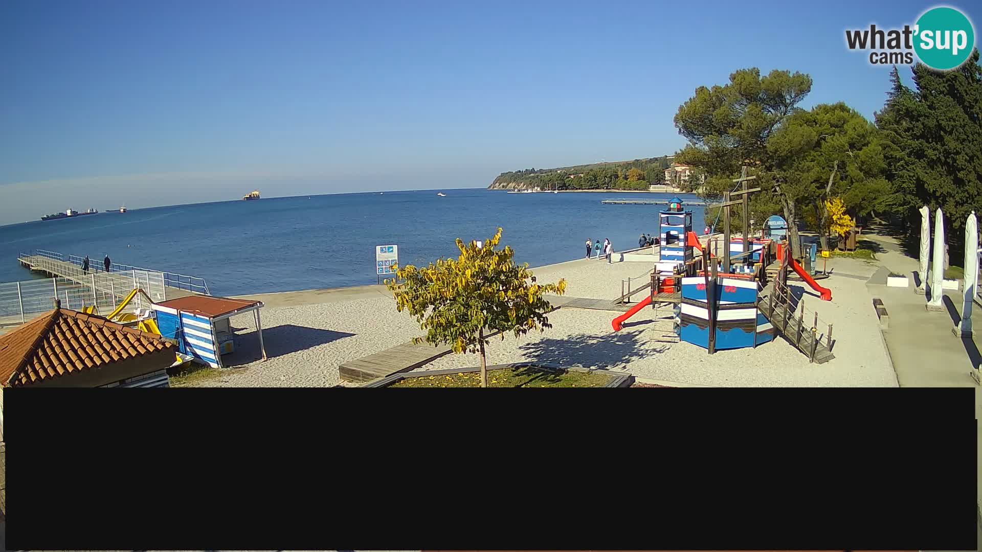 Web kamera uživo Ankaran – Adria Ankaran Hotel & Resort – Slovenija