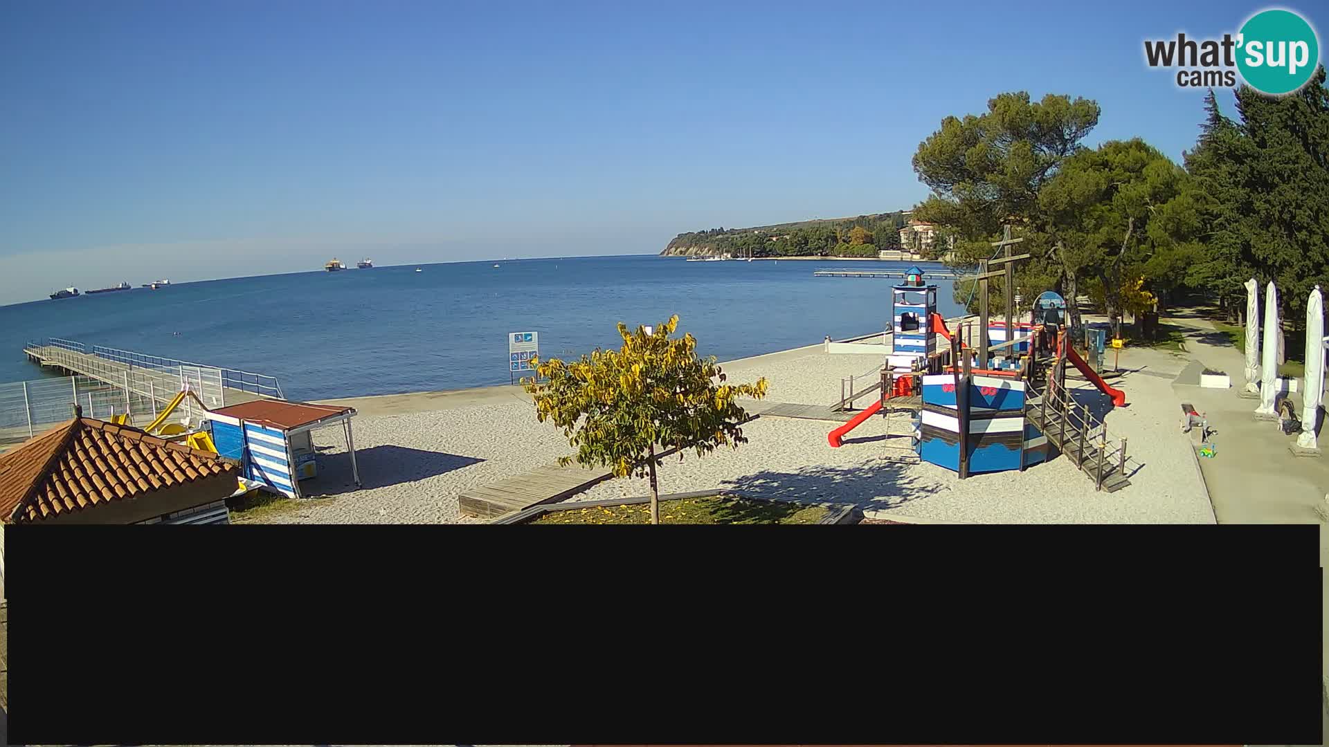 Live Webcam Ankaran – Adria Ankaran Hotel & Resort – Slowenien