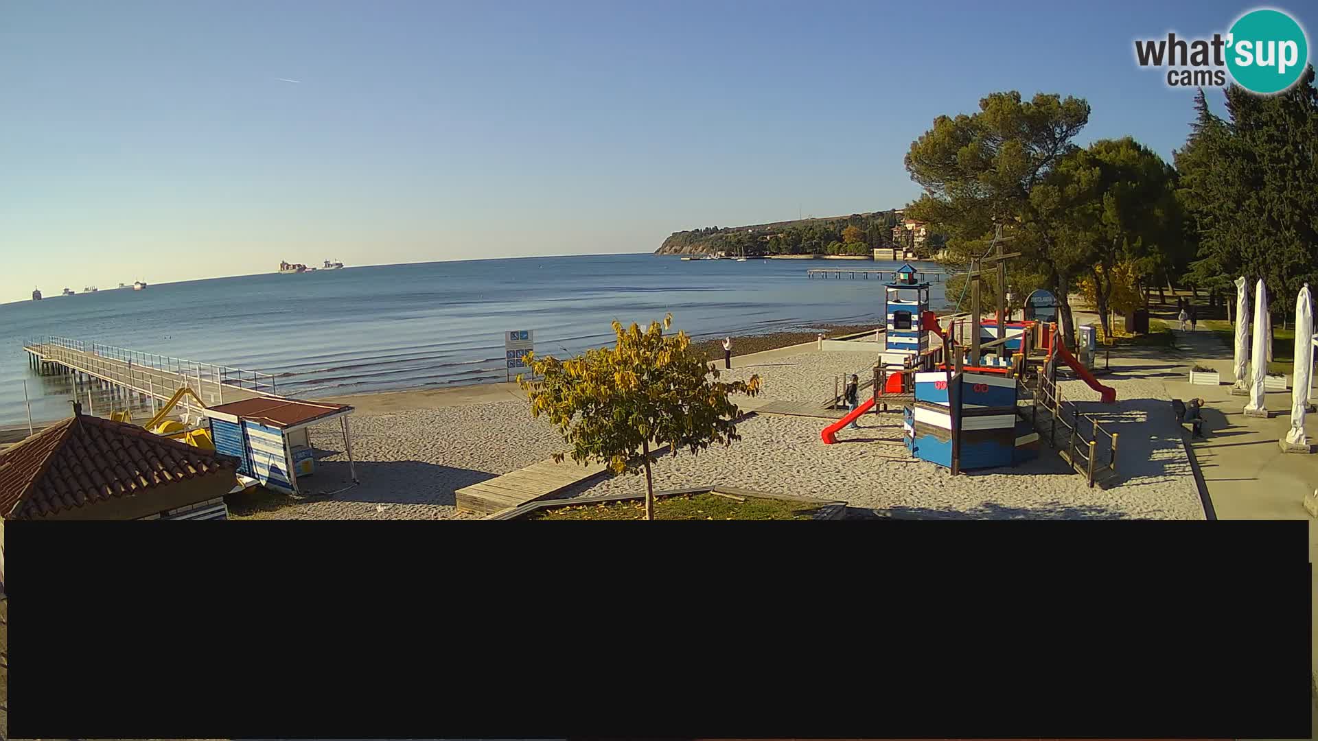 Cámara web en vivo Ankaran – Adria Ankaran Hotel & Resort – Eslovenia