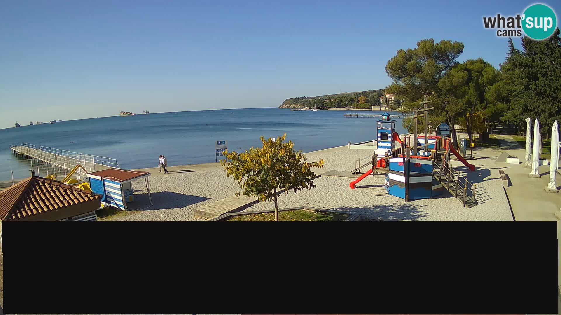 Web kamera uživo Ankaran – Adria Ankaran Hotel & Resort – Slovenija