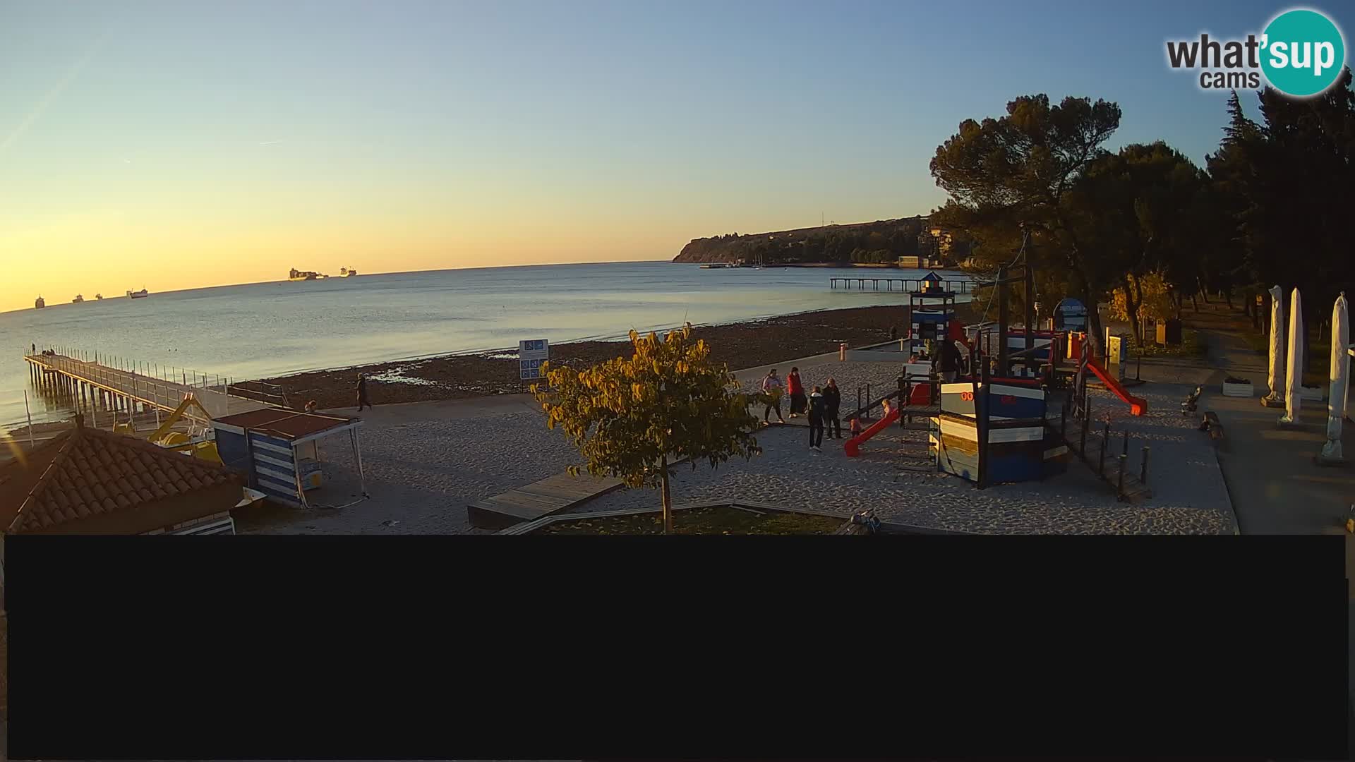 Webcam en direct Ankaran – Adria Ankaran Hotel & Resort – Slovénie