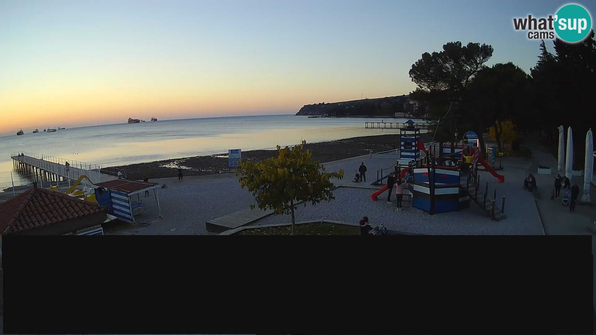 Cámara web en vivo Ankaran – Adria Ankaran Hotel & Resort – Eslovenia