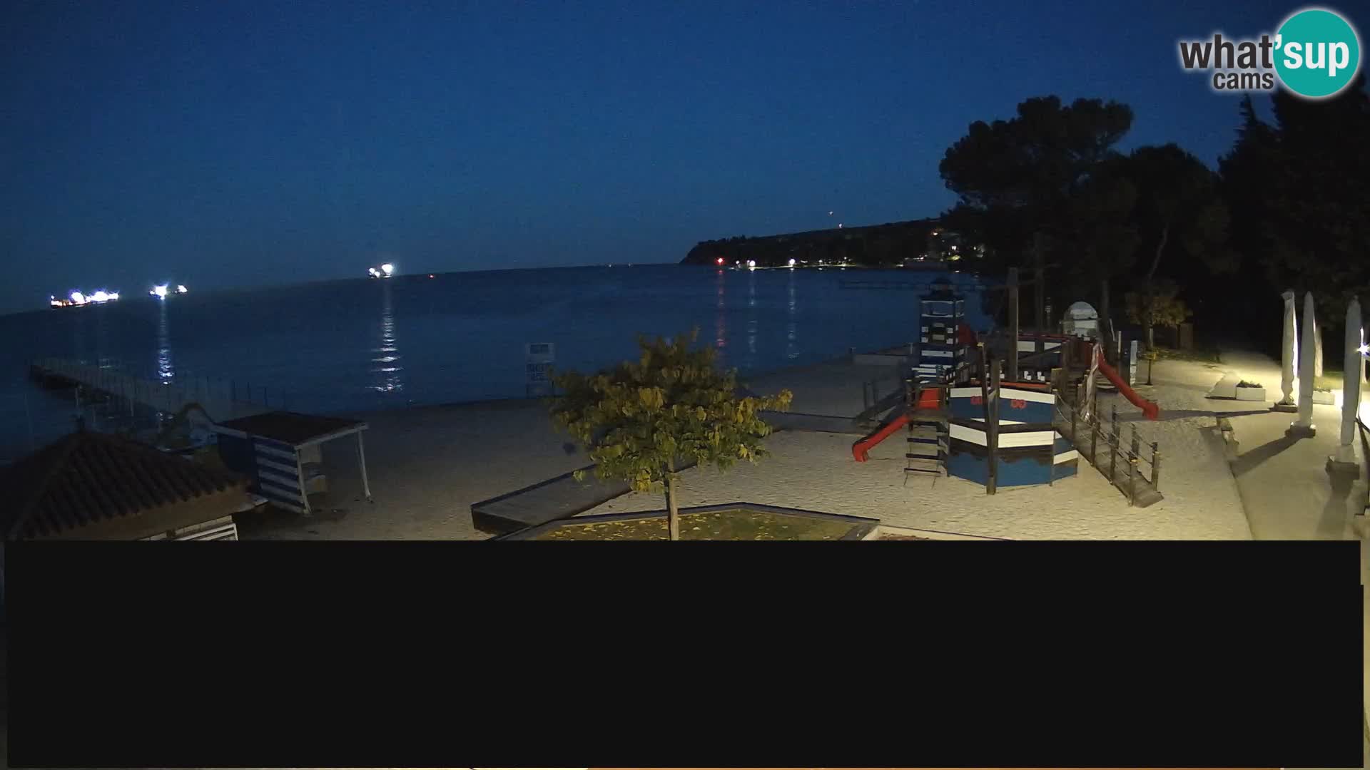 Cámara web en vivo Ankaran – Adria Ankaran Hotel & Resort – Eslovenia