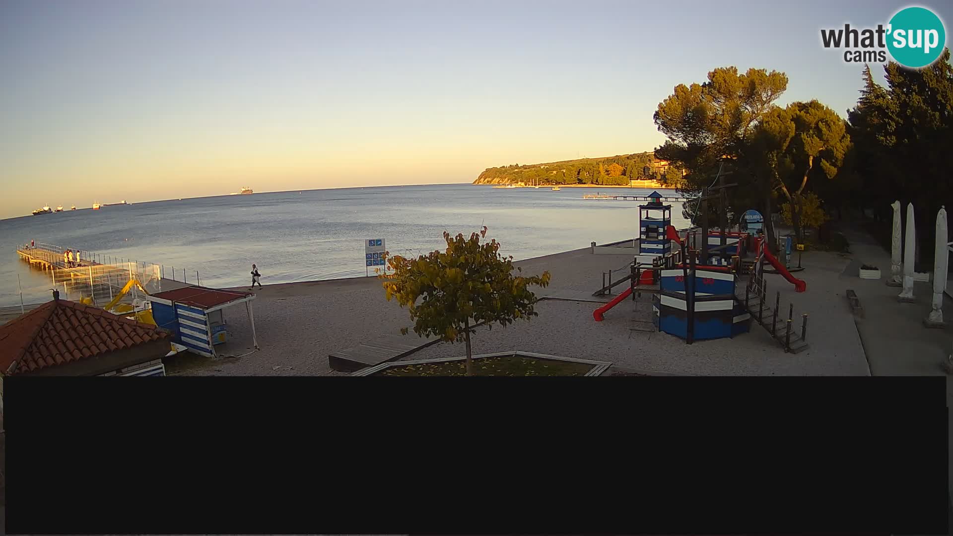 Cámara web en vivo Ankaran – Adria Ankaran Hotel & Resort – Eslovenia