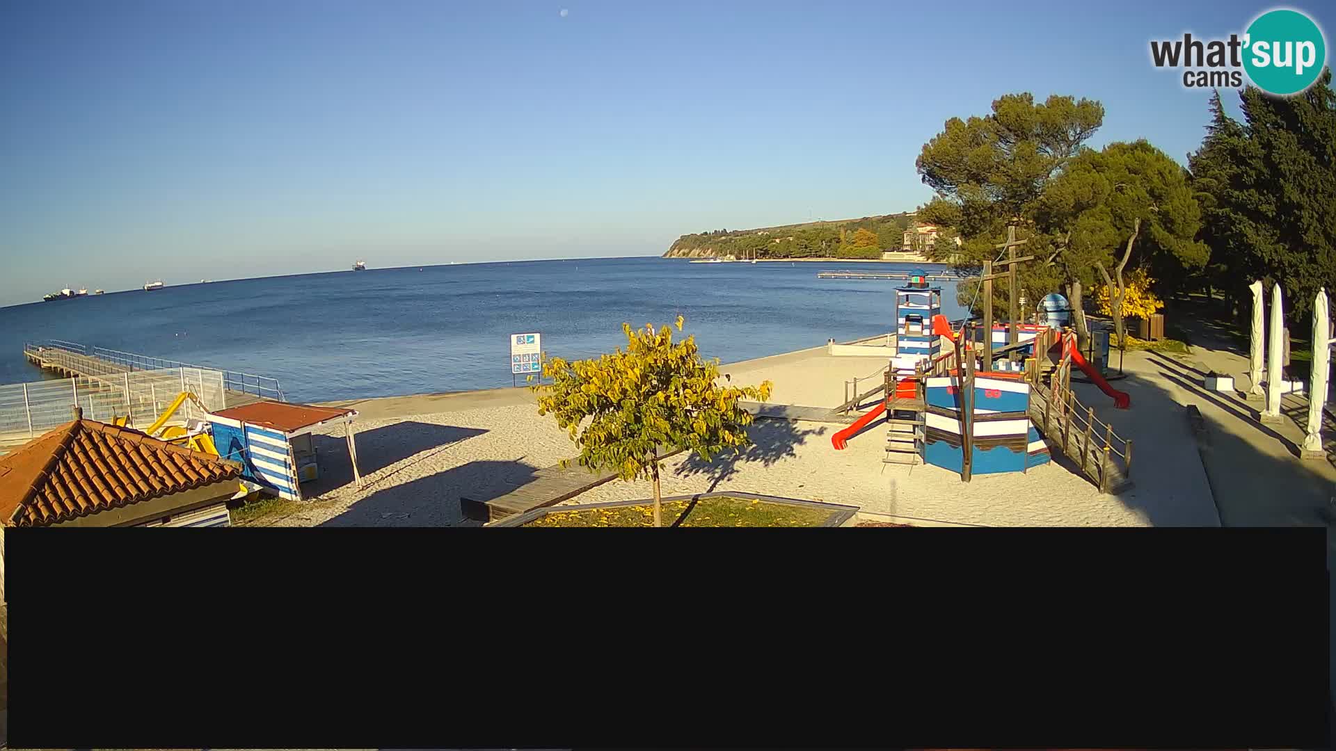 Webcam en direct Ankaran – Adria Ankaran Hotel & Resort – Slovénie