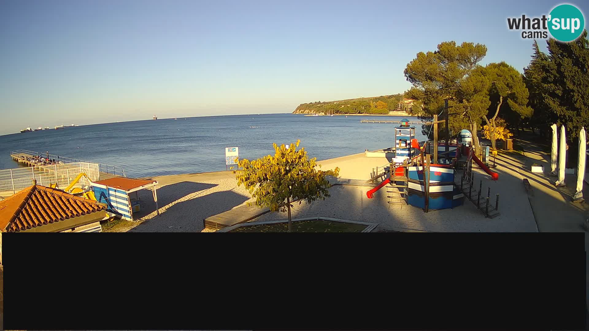 Live webcam Ankaran – Adria Ankaran Hotel & Resort – Slovenia