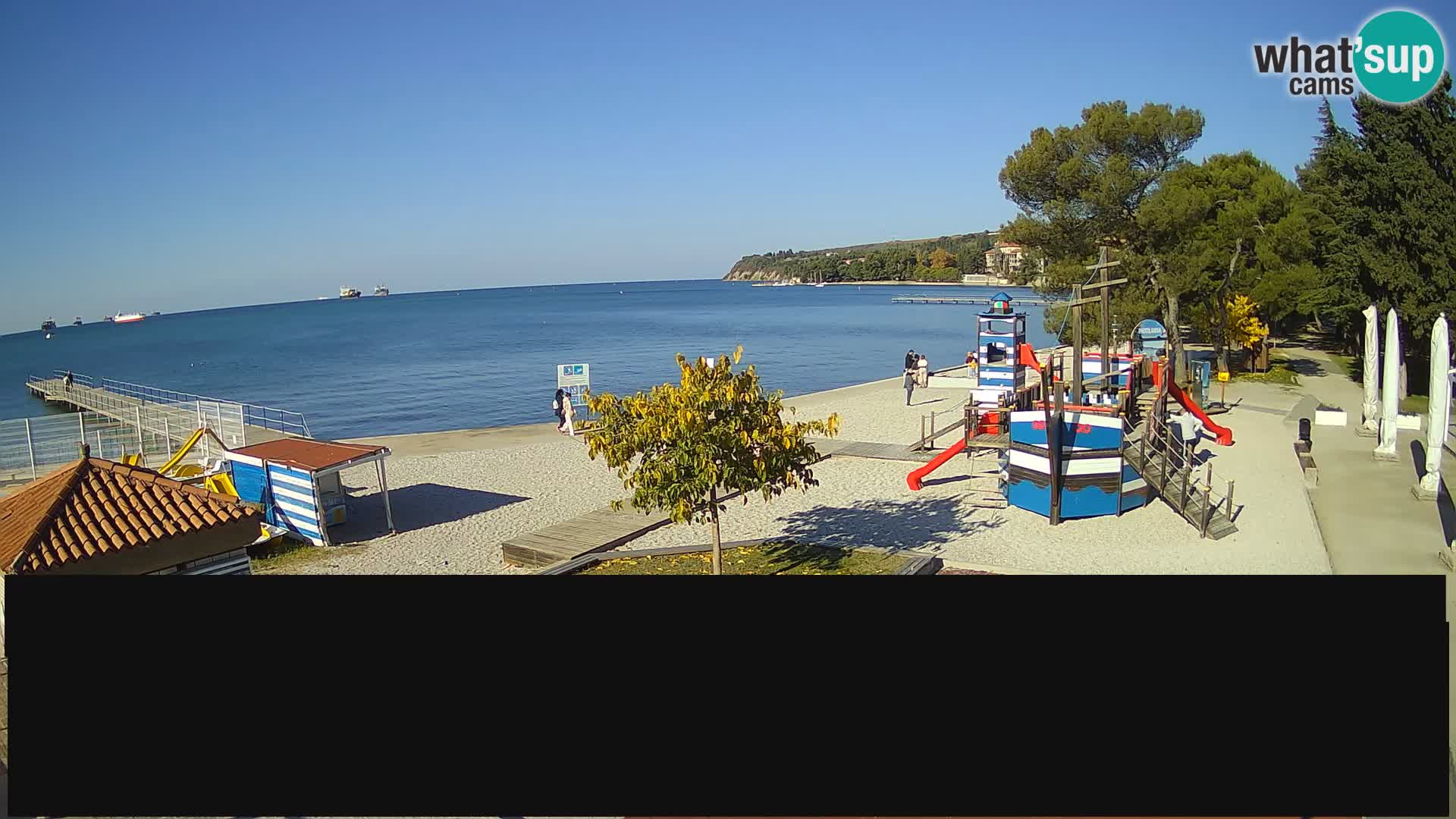 Live webcam Ankarano – Adria Ankaran Hotel & Resort – Slovenia