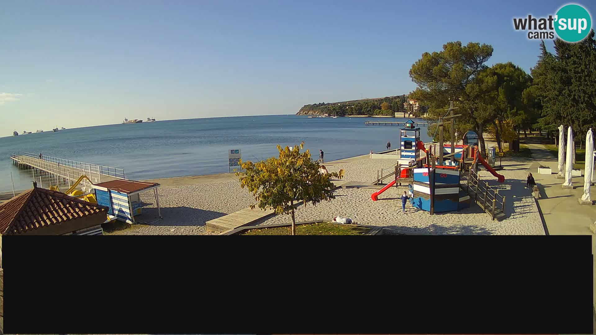 Web kamera uživo Ankaran – Adria Ankaran Hotel & Resort – Slovenija