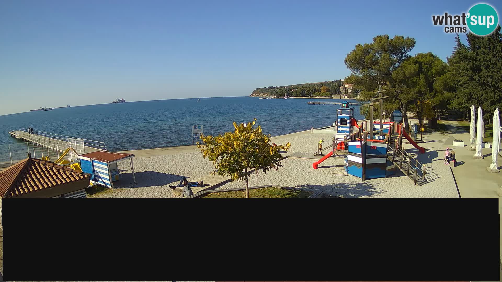 Live webcam Ankarano – Adria Ankaran Hotel & Resort – Slovenia