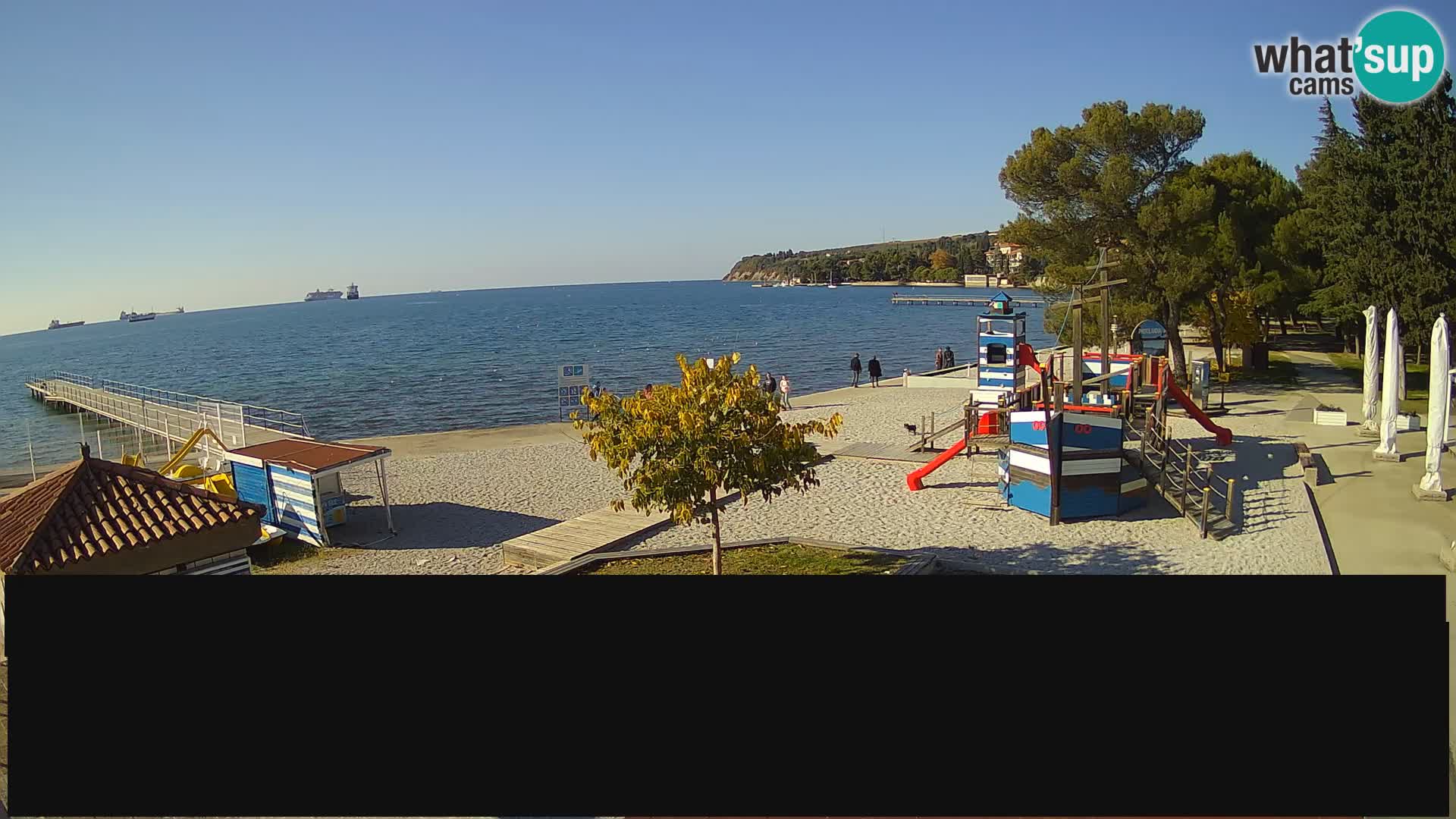 Webcam en direct Ankaran – Adria Ankaran Hotel & Resort – Slovénie