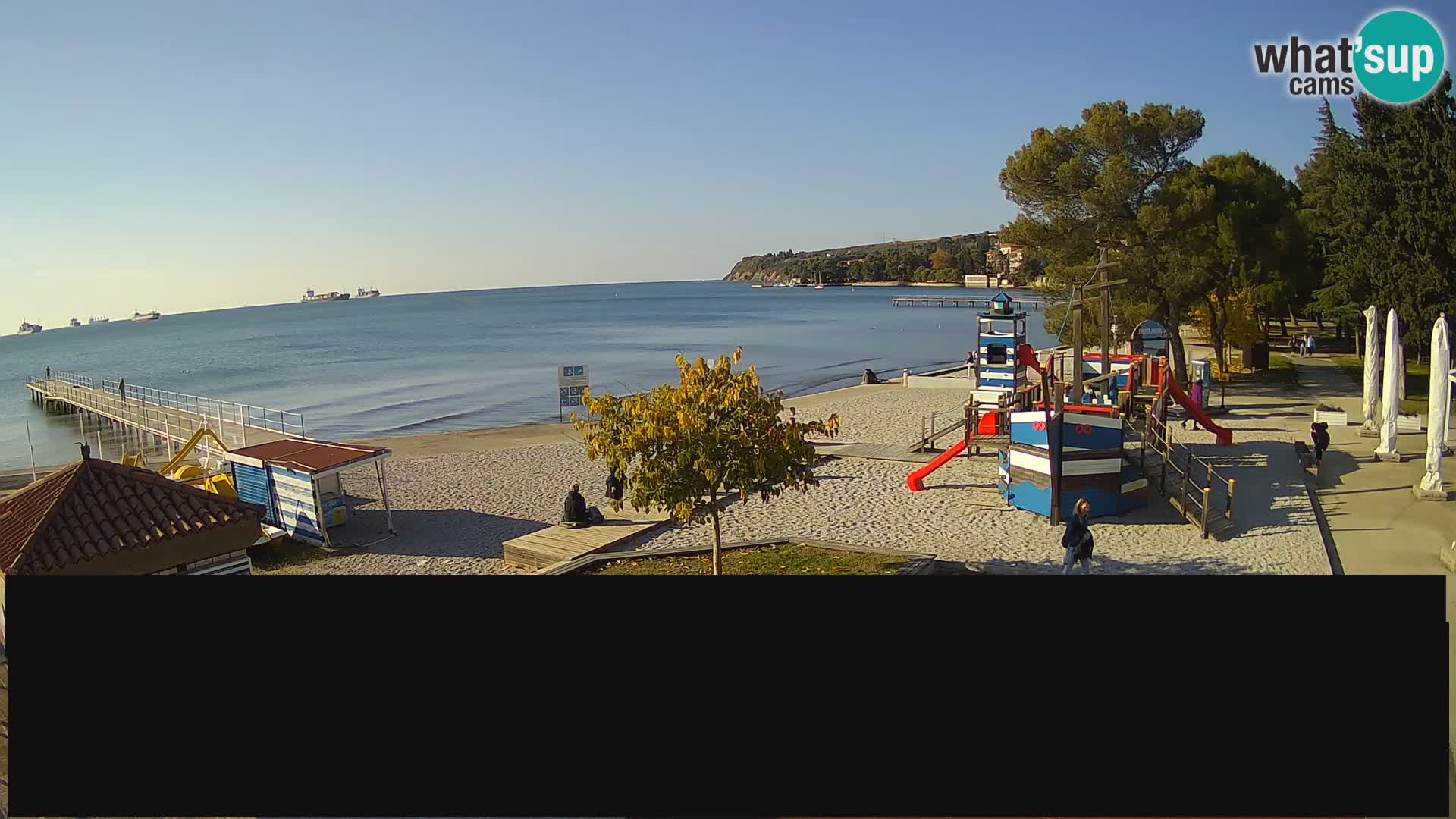 Live webcam Ankaran – Adria Ankaran Hotel & Resort – Slovenia