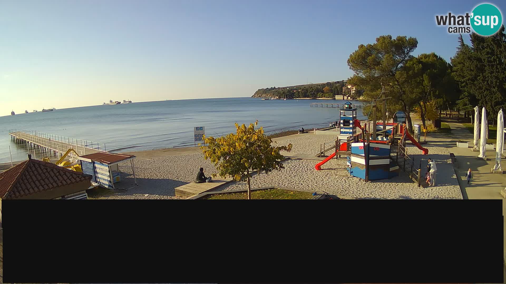 Web kamera uživo Ankaran – Adria Ankaran Hotel & Resort – Slovenija