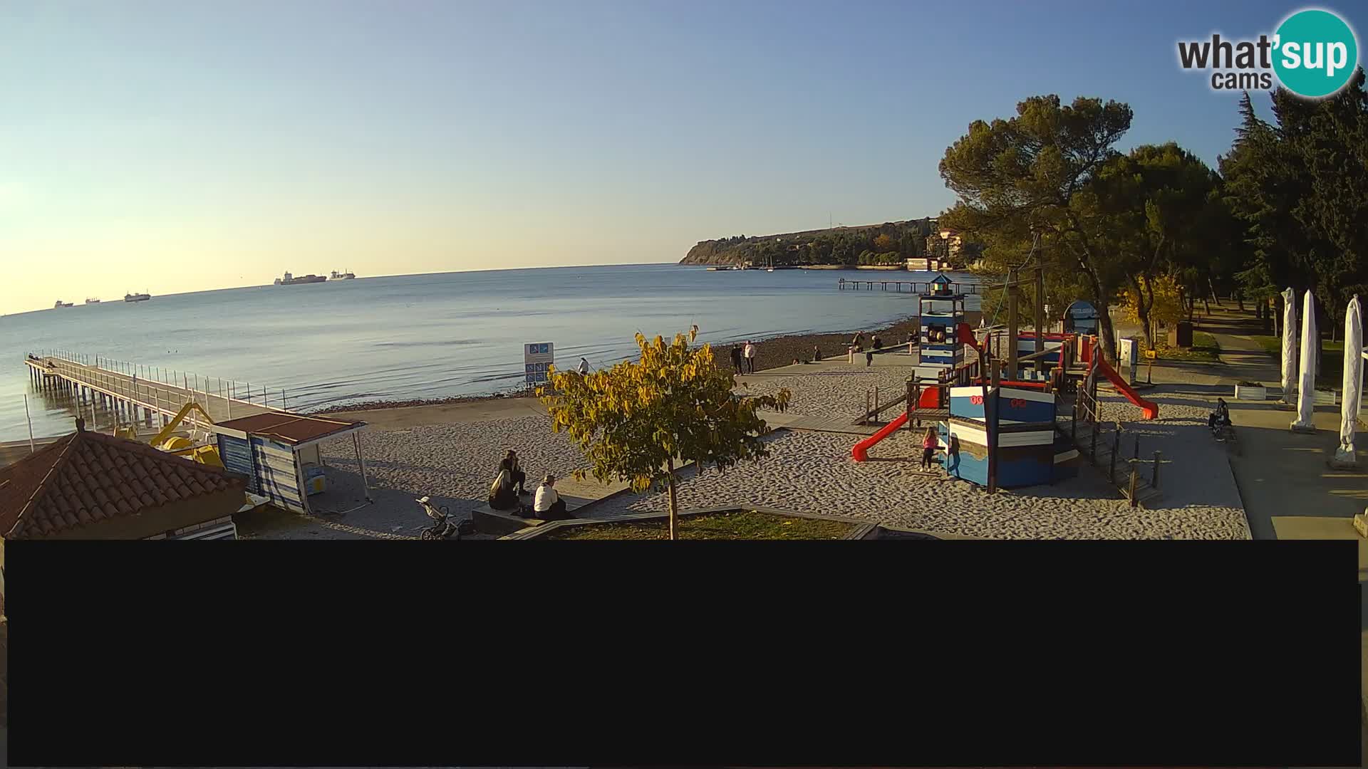 Live webcam Ankaran – Adria Ankaran Hotel & Resort – Slovenia