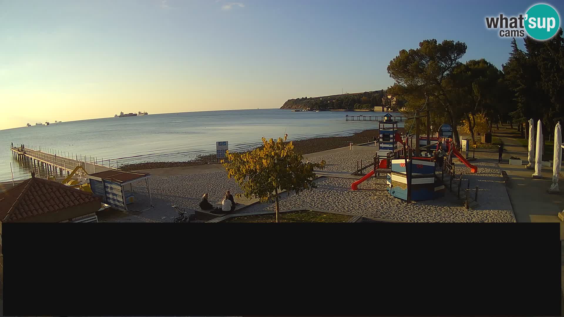 Cámara web en vivo Ankaran – Adria Ankaran Hotel & Resort – Eslovenia