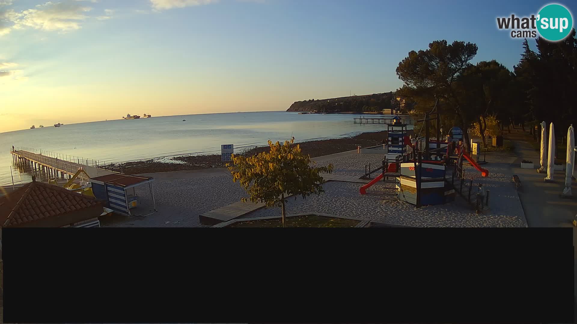 Cámara web en vivo Ankaran – Adria Ankaran Hotel & Resort – Eslovenia