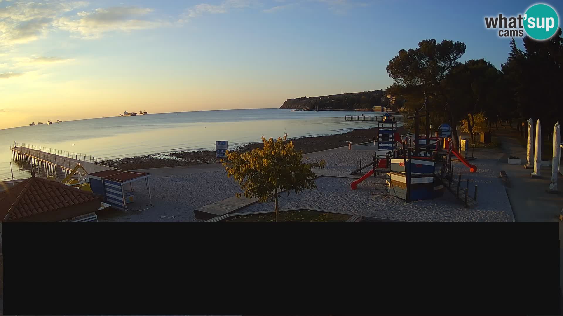 Web kamera uživo Ankaran – Adria Ankaran Hotel & Resort – Slovenija