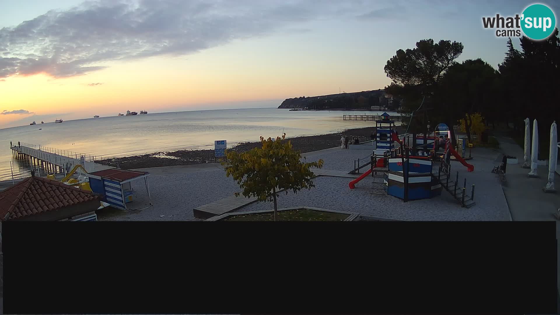 Live webcam Ankarano – Adria Ankaran Hotel & Resort – Slovenia