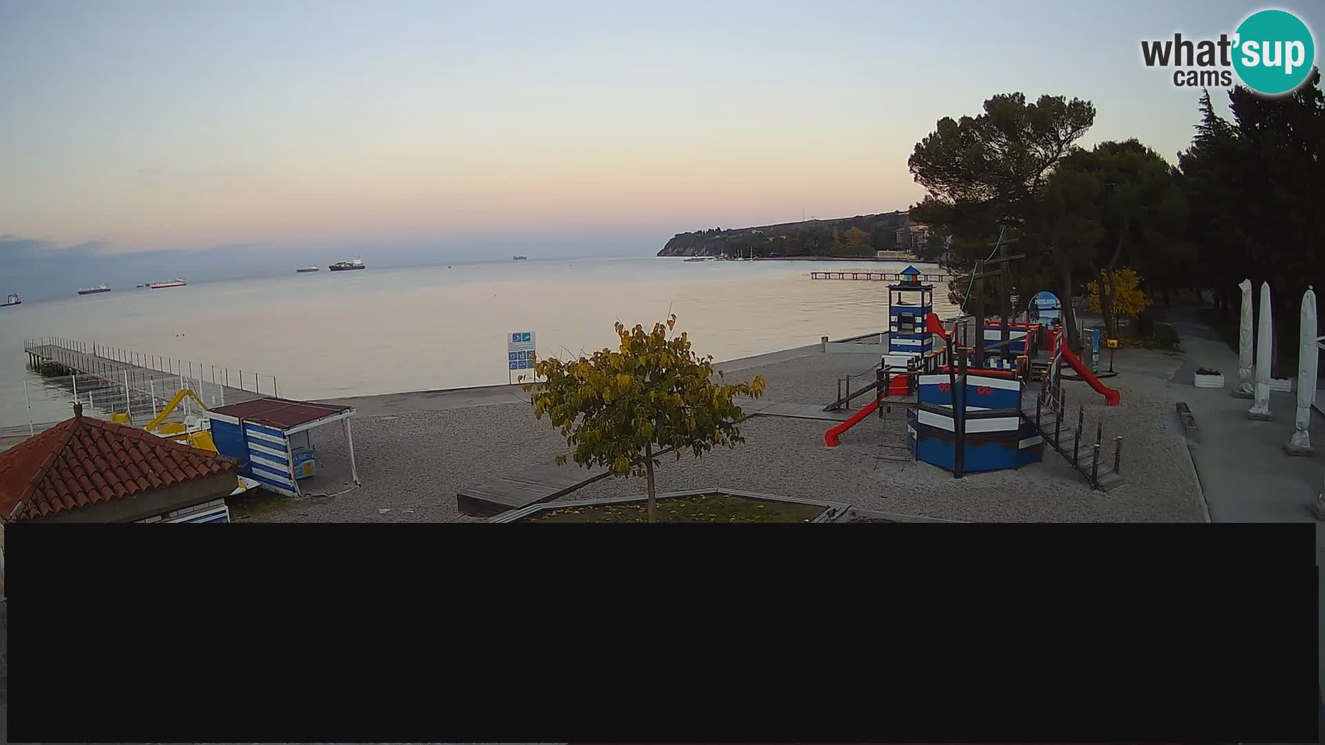 Cámara web en vivo Ankaran – Adria Ankaran Hotel & Resort – Eslovenia