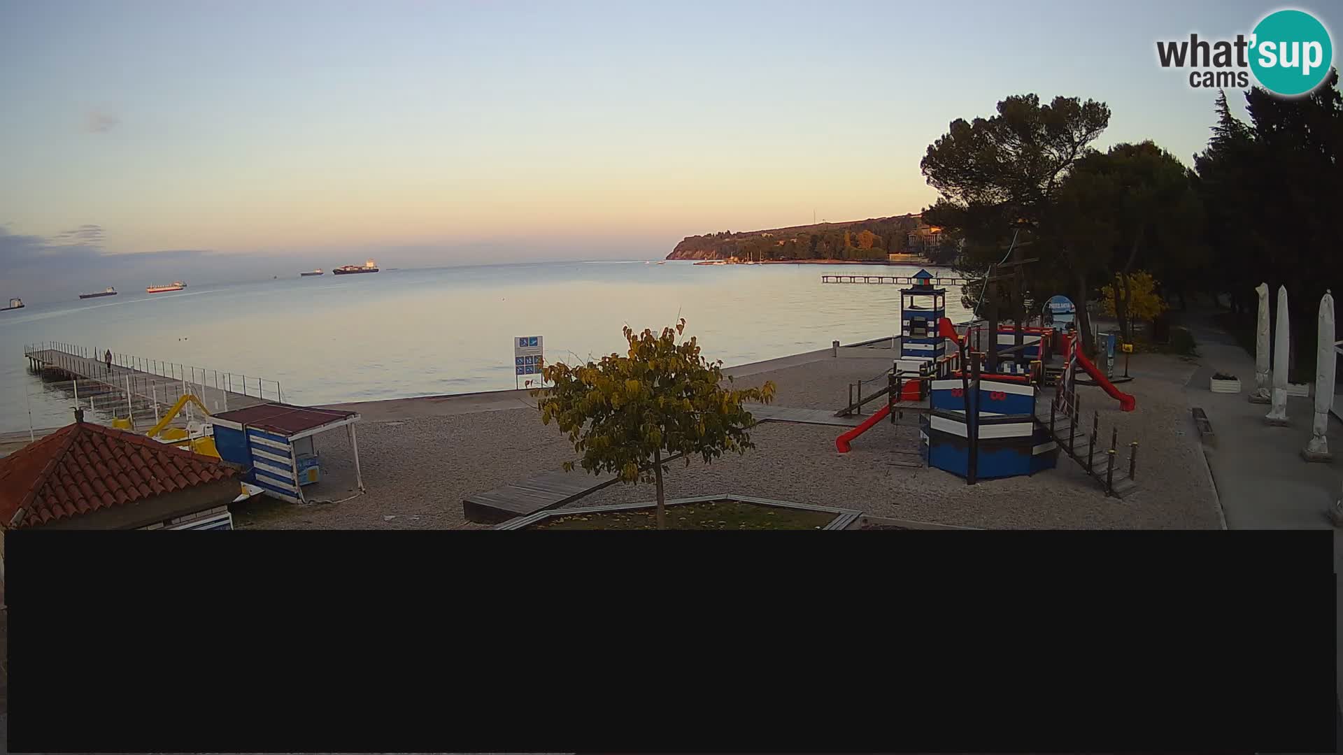 Live webcam Ankaran – Adria Ankaran Hotel & Resort – Slovenia