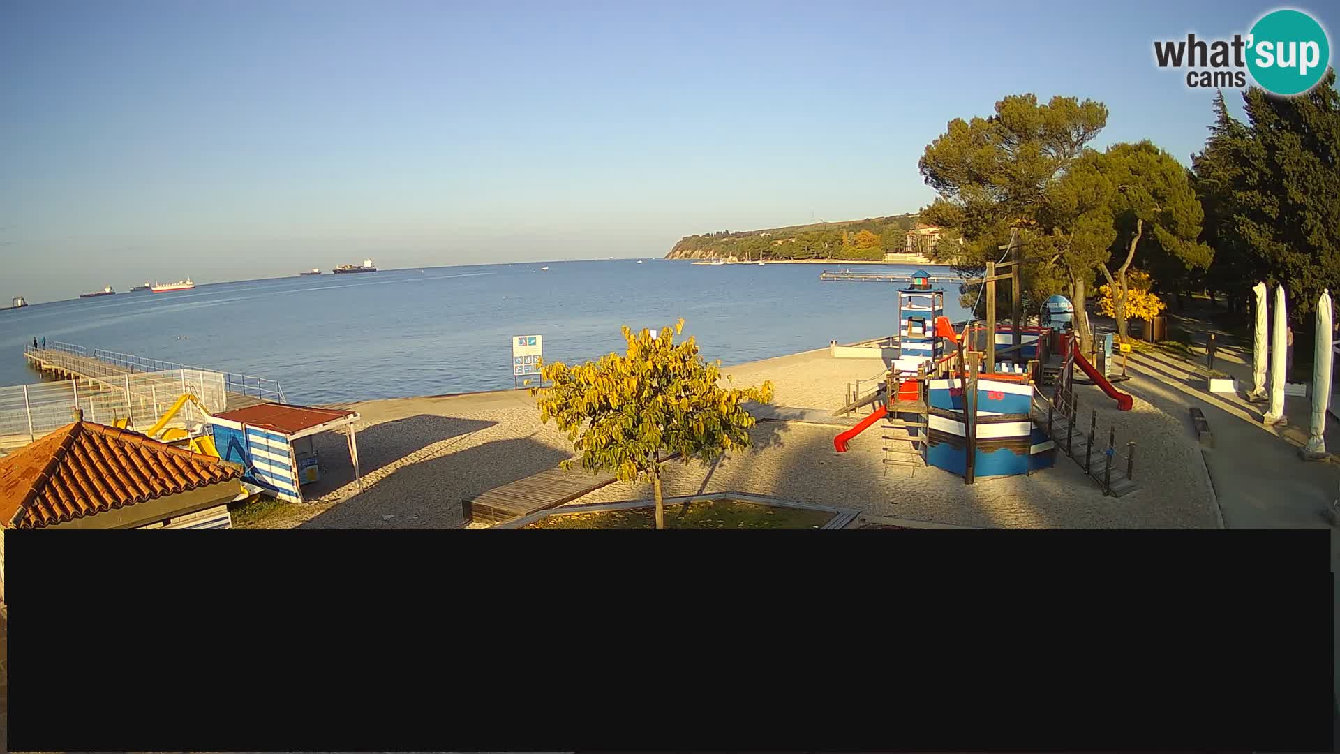 Webcam en direct Ankaran – Adria Ankaran Hotel & Resort – Slovénie