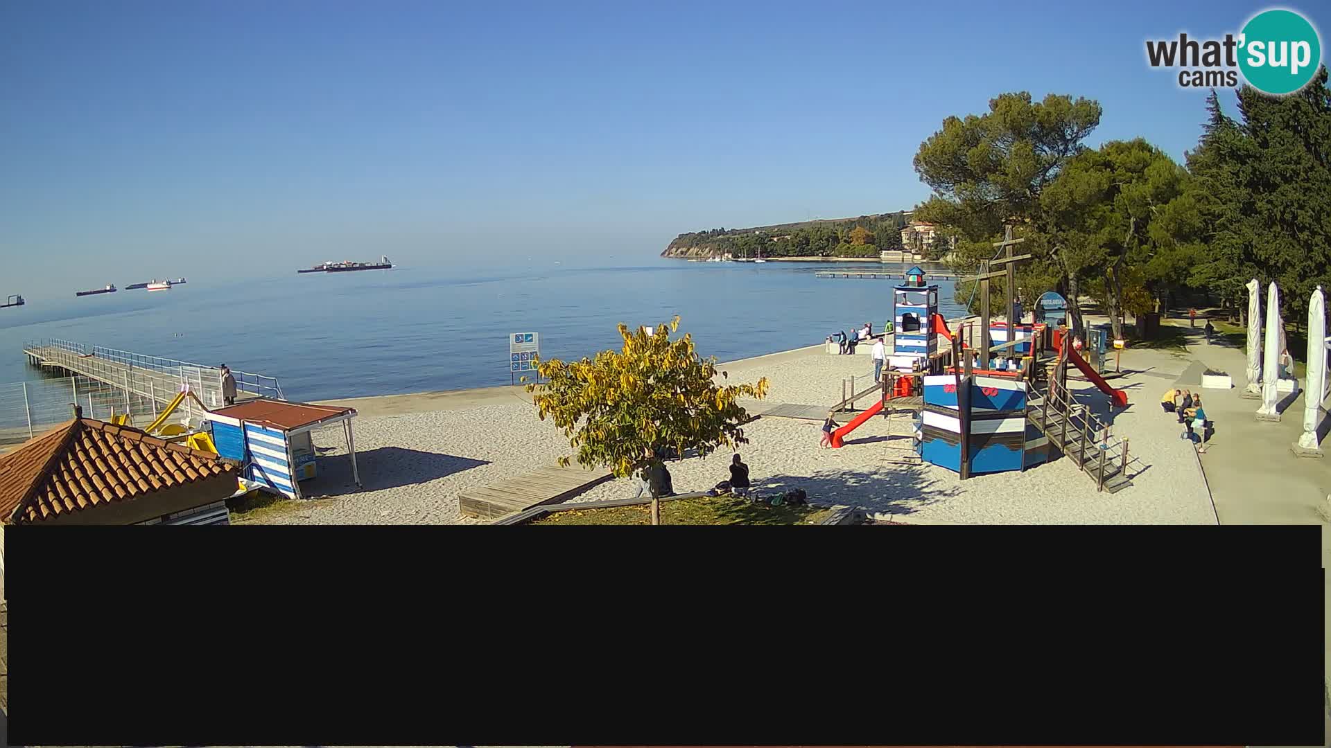 Live webcam Ankaran – Adria Ankaran Hotel & Resort – Slovenia