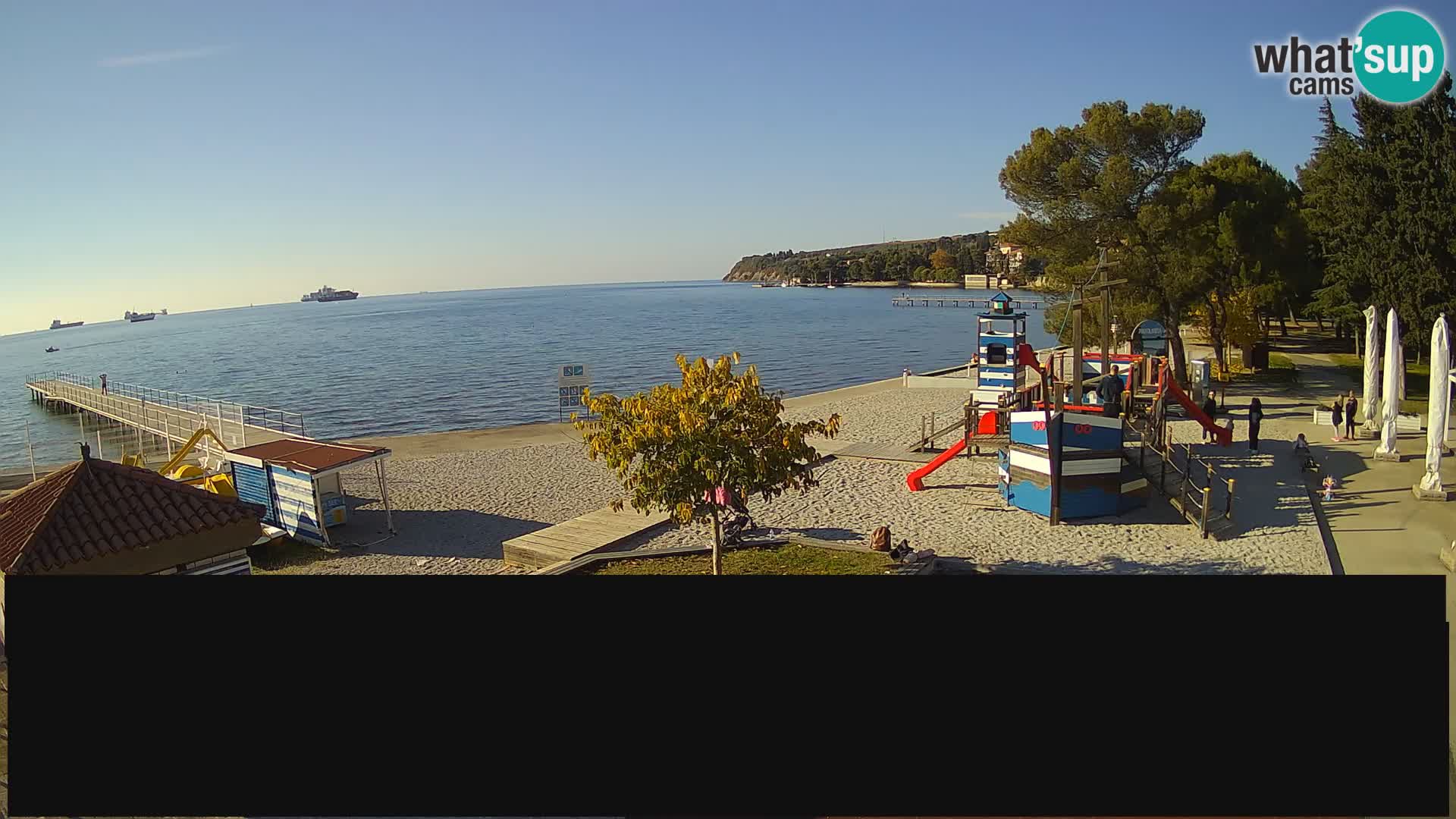 Live webcam Ankarano – Adria Ankaran Hotel & Resort – Slovenia