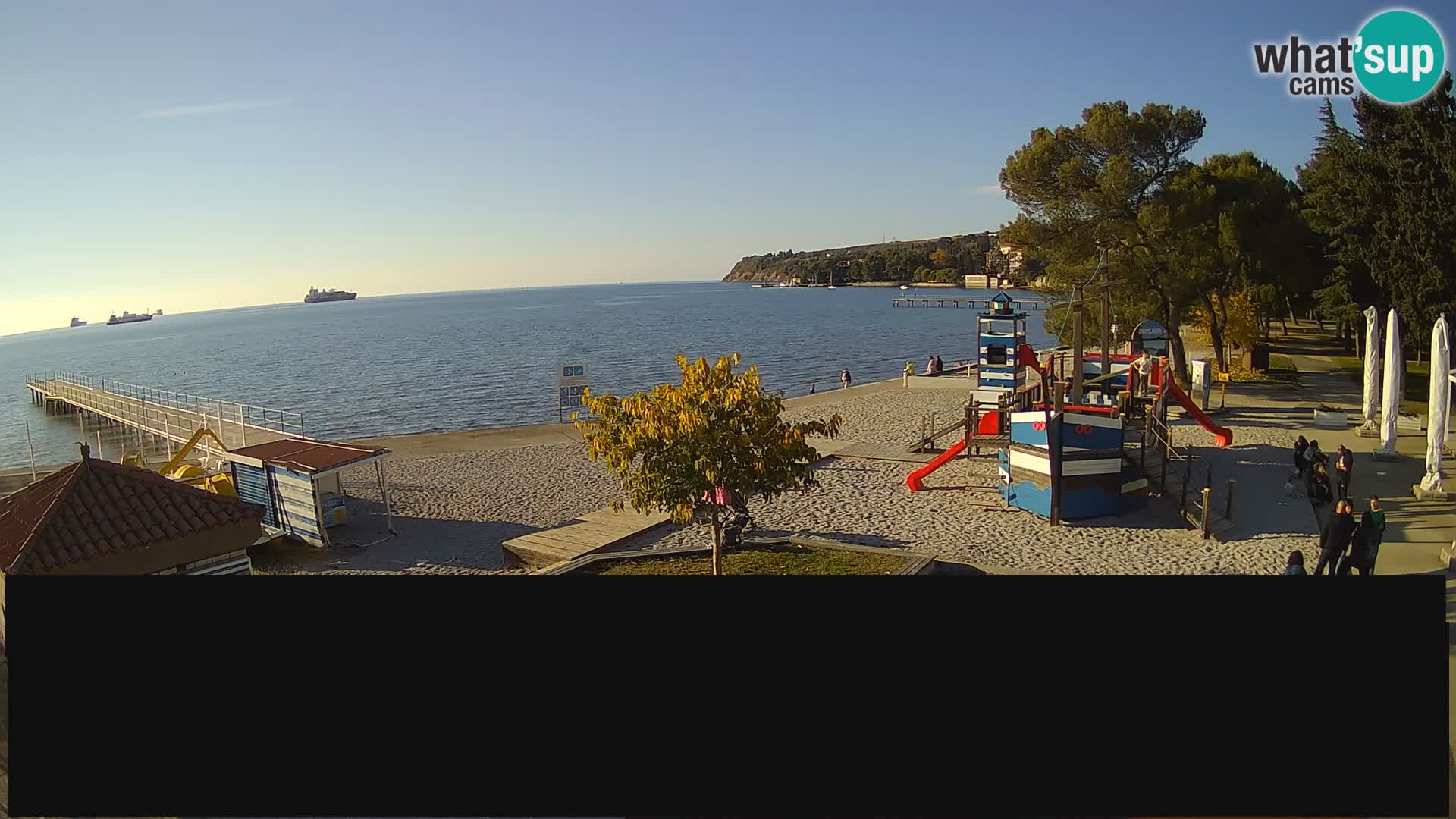 Webcam en direct Ankaran – Adria Ankaran Hotel & Resort – Slovénie