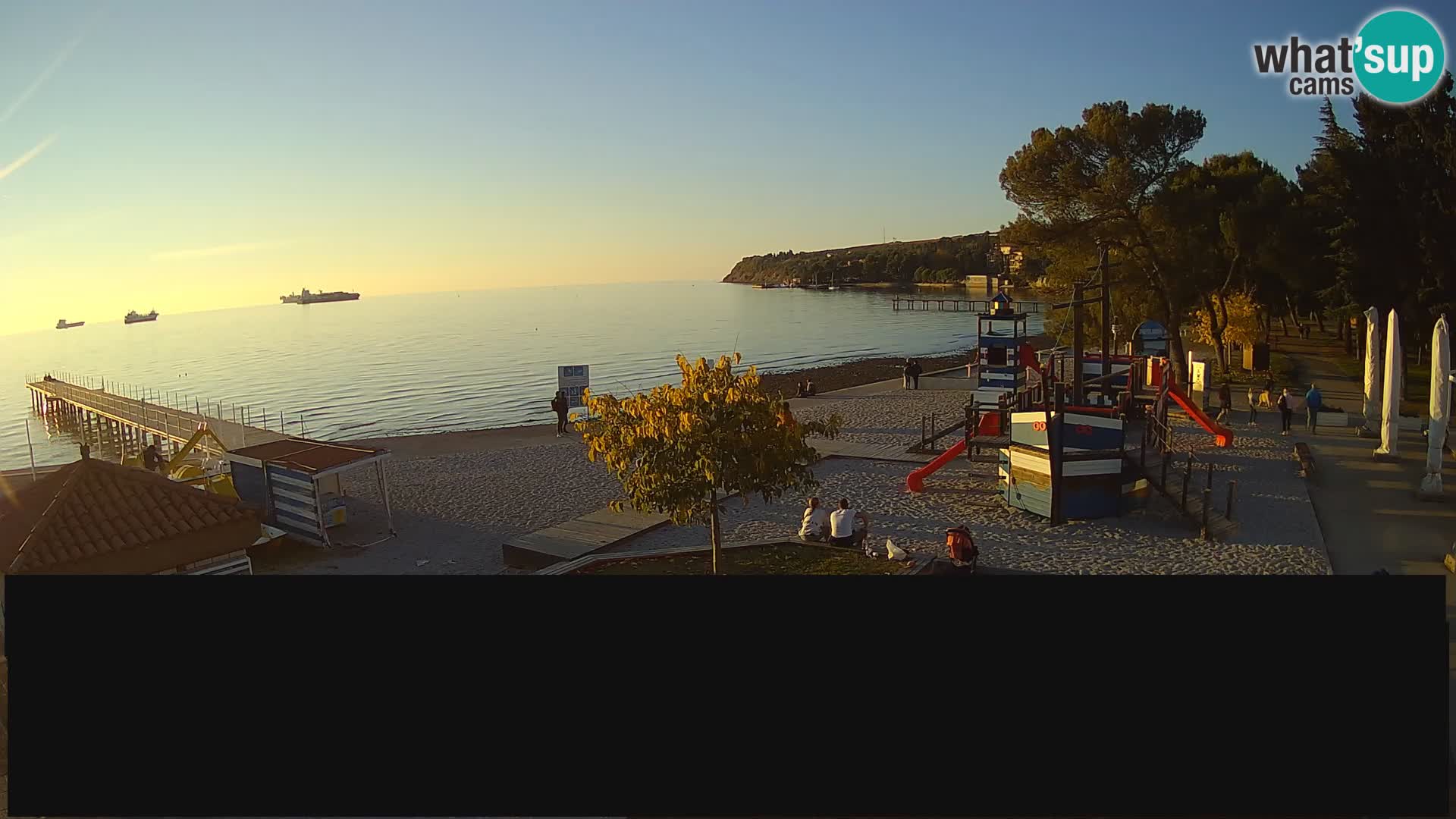 Live webcam Ankaran – Adria Ankaran Hotel & Resort – Slovenia