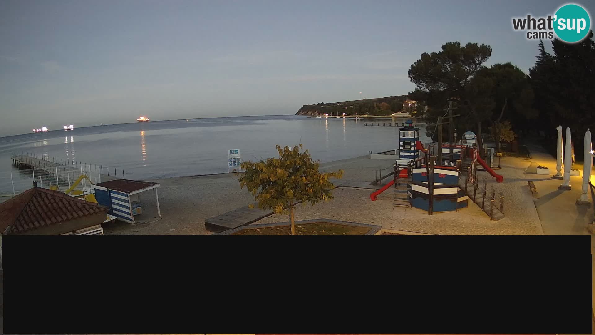 Web kamera uživo Ankaran – Adria Ankaran Hotel & Resort – Slovenija