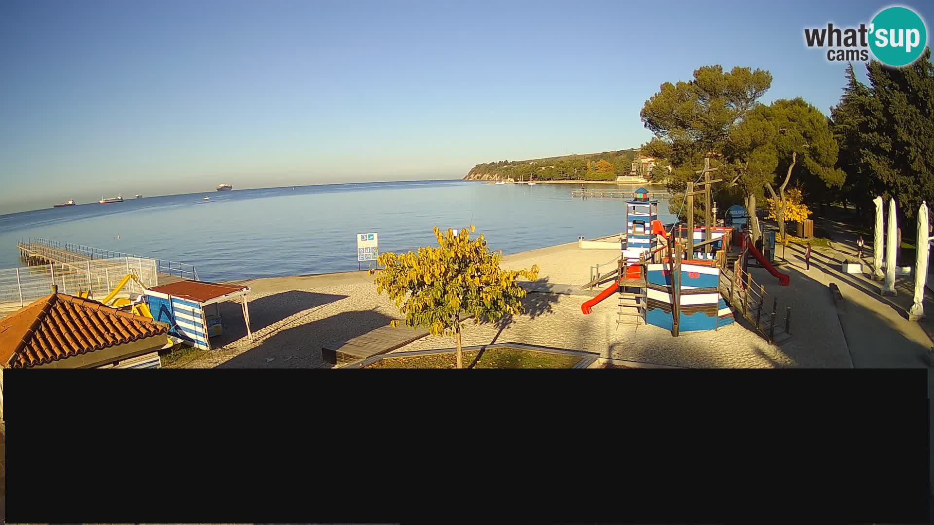 Live webcam Ankaran – Adria Ankaran Hotel & Resort – Slovenia