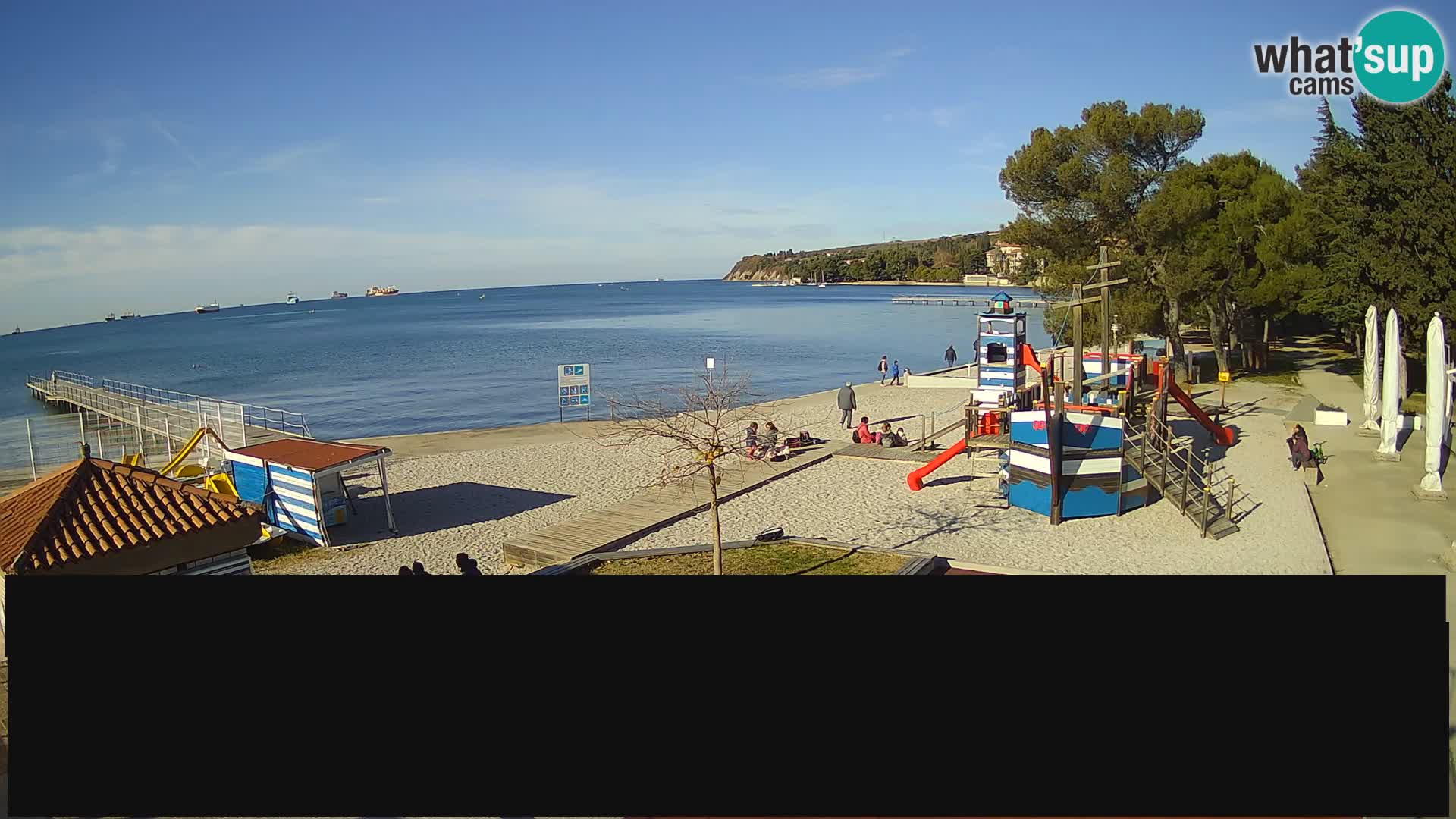 Spletna kamera Ankaran – Adria Ankaran Hotel & Resort