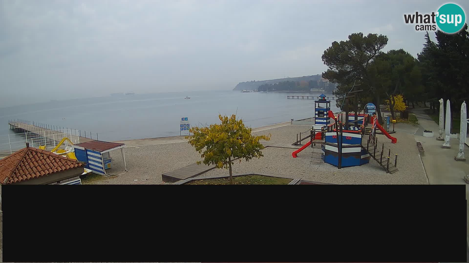 Live webcam Ankarano – Adria Ankaran Hotel & Resort – Slovenia