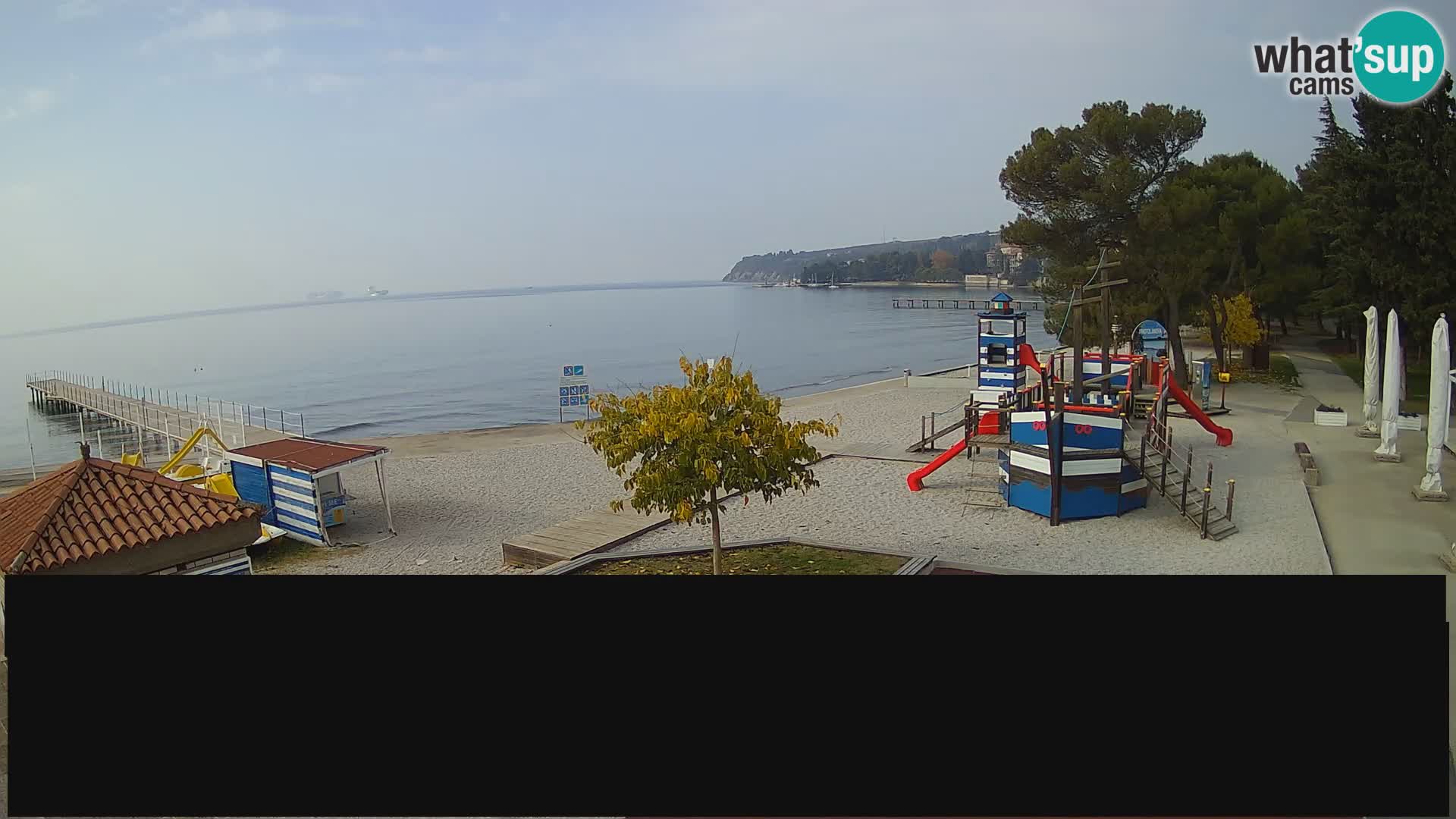 Webcam en direct Ankaran – Adria Ankaran Hotel & Resort – Slovénie