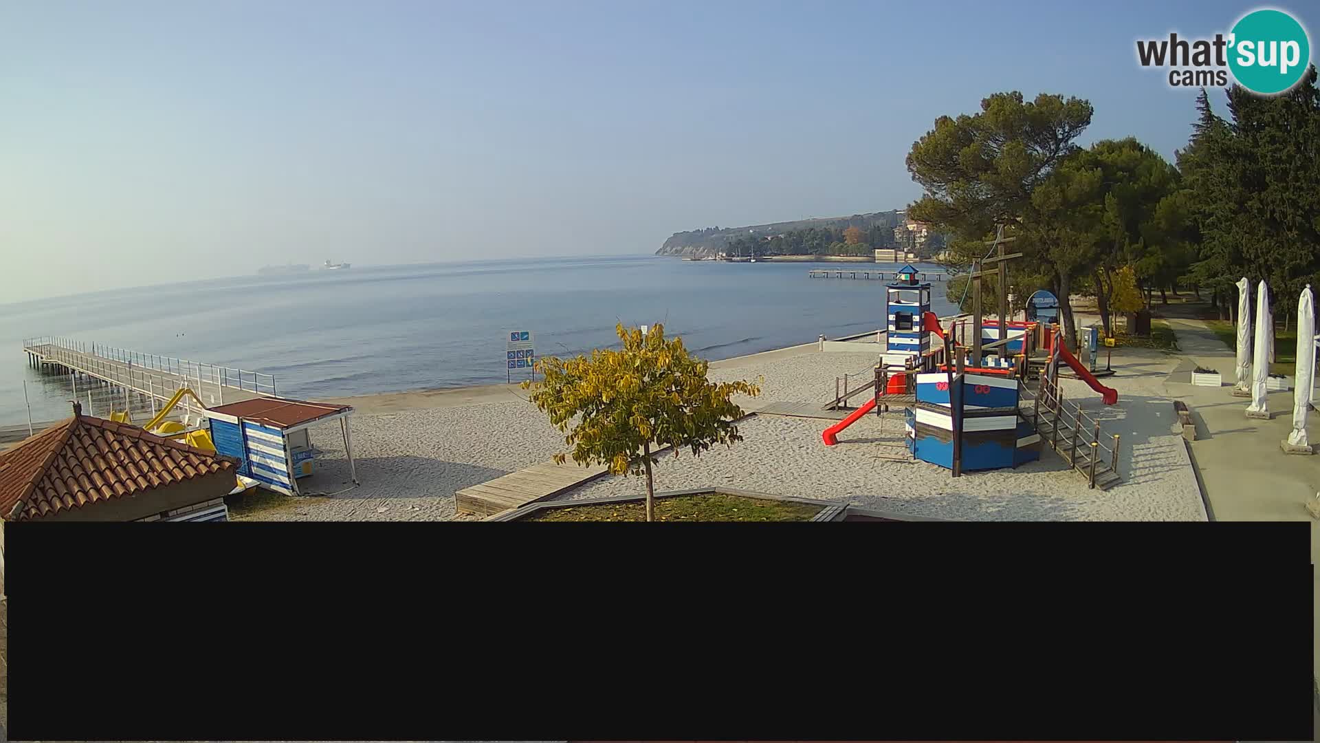 Webcam en direct Ankaran – Adria Ankaran Hotel & Resort – Slovénie