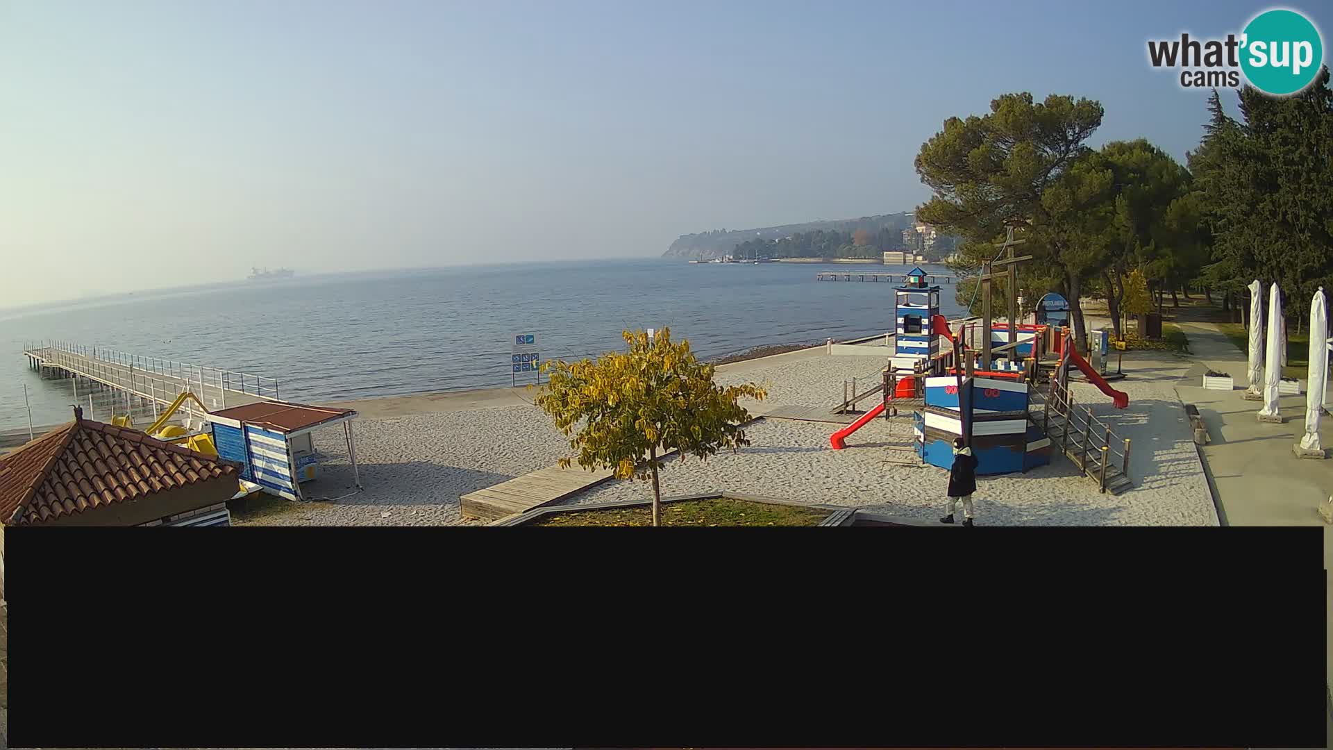 Webcam en direct Ankaran – Adria Ankaran Hotel & Resort – Slovénie