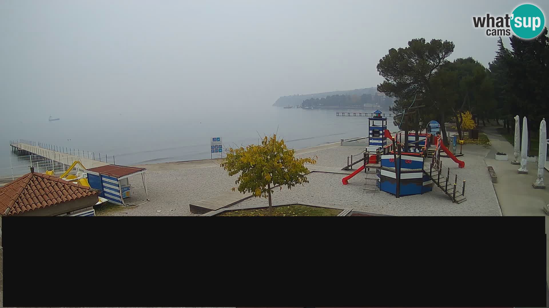 Cámara web en vivo Ankaran – Adria Ankaran Hotel & Resort – Eslovenia