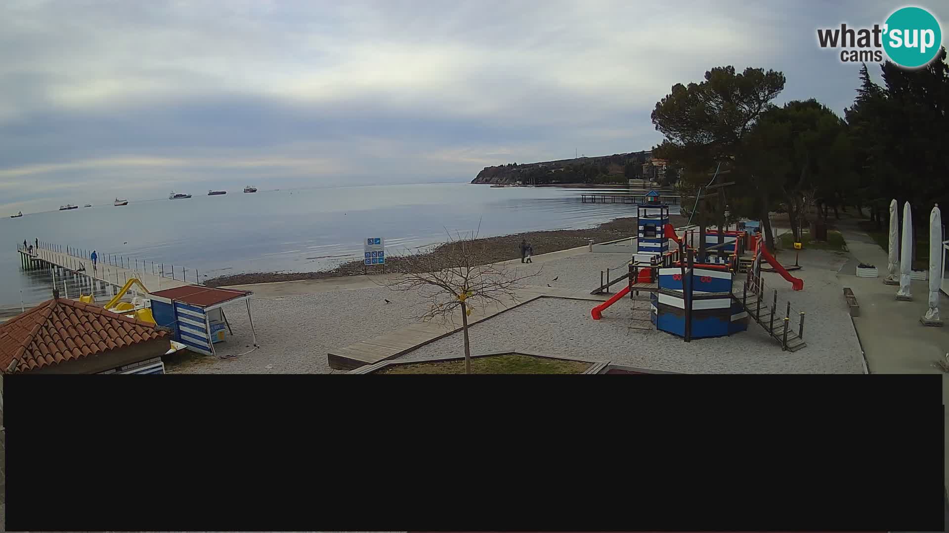 Web kamera uživo Ankaran – Adria Ankaran Hotel & Resort – Slovenija