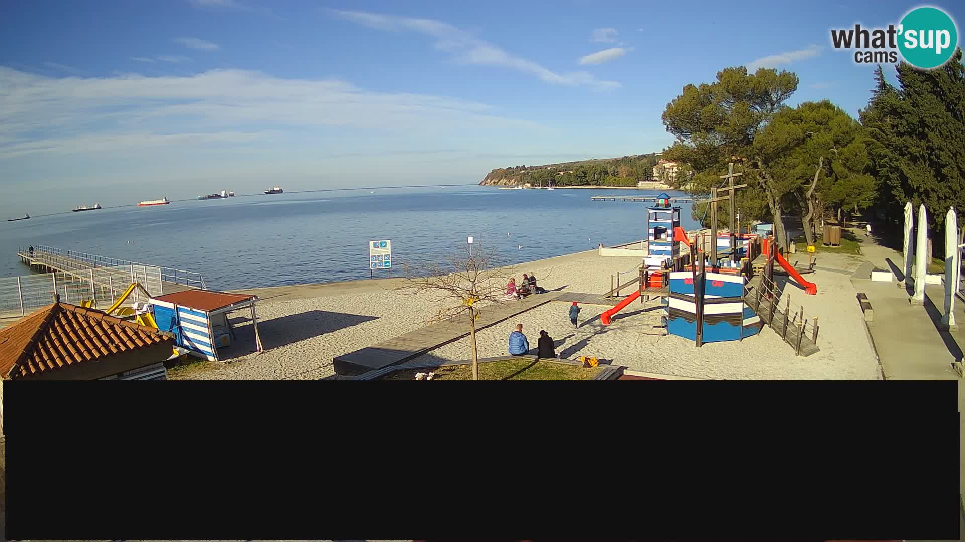 Live webcam Ankarano – Adria Ankaran Hotel & Resort – Slovenia