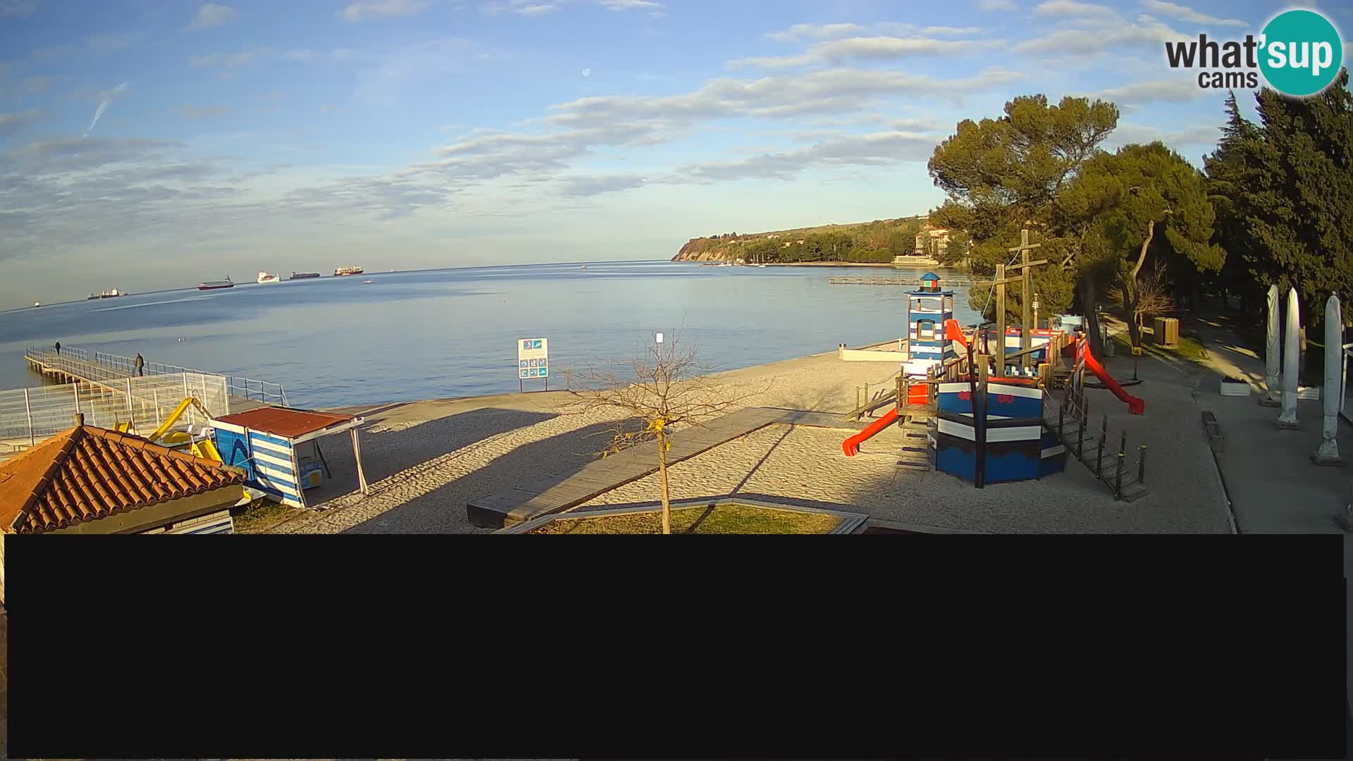 Web kamera uživo Ankaran – Adria Ankaran Hotel & Resort – Slovenija