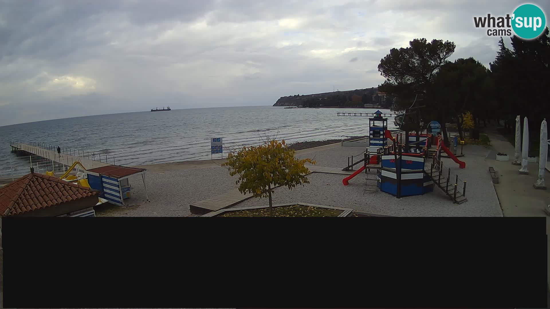 Cámara web en vivo Ankaran – Adria Ankaran Hotel & Resort – Eslovenia