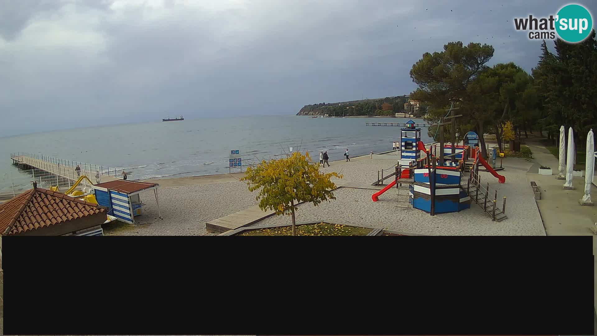 Webcam en direct Ankaran – Adria Ankaran Hotel & Resort – Slovénie